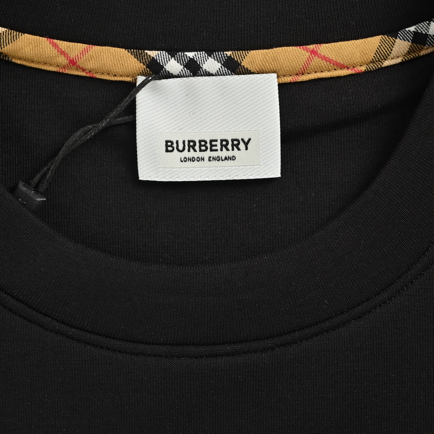 Burberry/巴宝莉 25ss 口袋格纹袖子字母大标太空棉卫衣-Chinese wholesaler seller Clothes Bags handbags wholesale Shoes High Quatity wholesaler seller Cheap Sneakers from China Factory Chinese suppliers china wholesale clothing wholesaler seller Burberry/巴宝莉 25ss 口袋格纹袖子字母大标太空棉卫衣