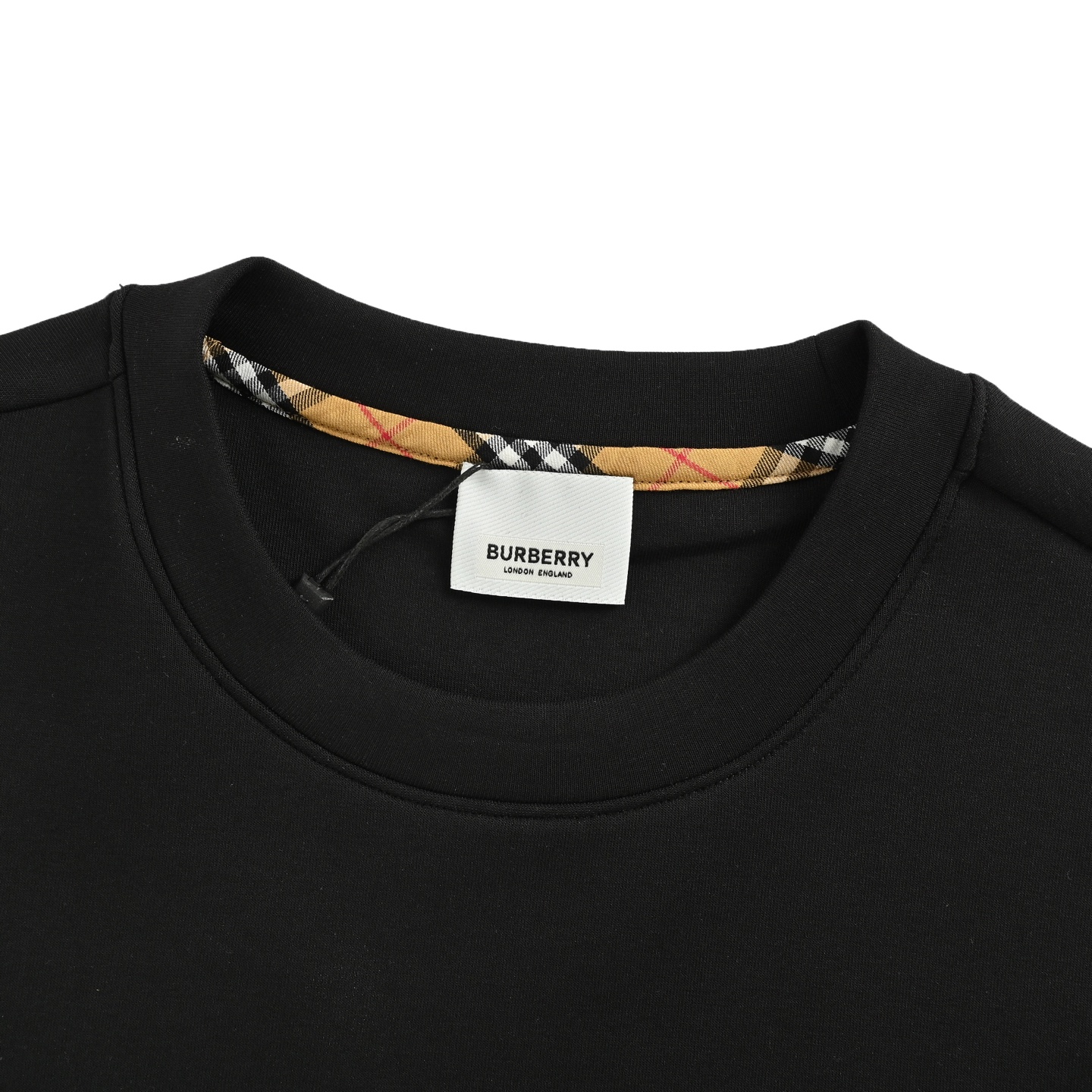 Burberry/巴宝莉 25ss 口袋格纹袖子字母大标太空棉卫衣-Chinese wholesaler seller Clothes Bags handbags wholesale Shoes High Quatity wholesaler seller Cheap Sneakers from China Factory Chinese suppliers china wholesale clothing wholesaler seller Burberry/巴宝莉 25ss 口袋格纹袖子字母大标太空棉卫衣