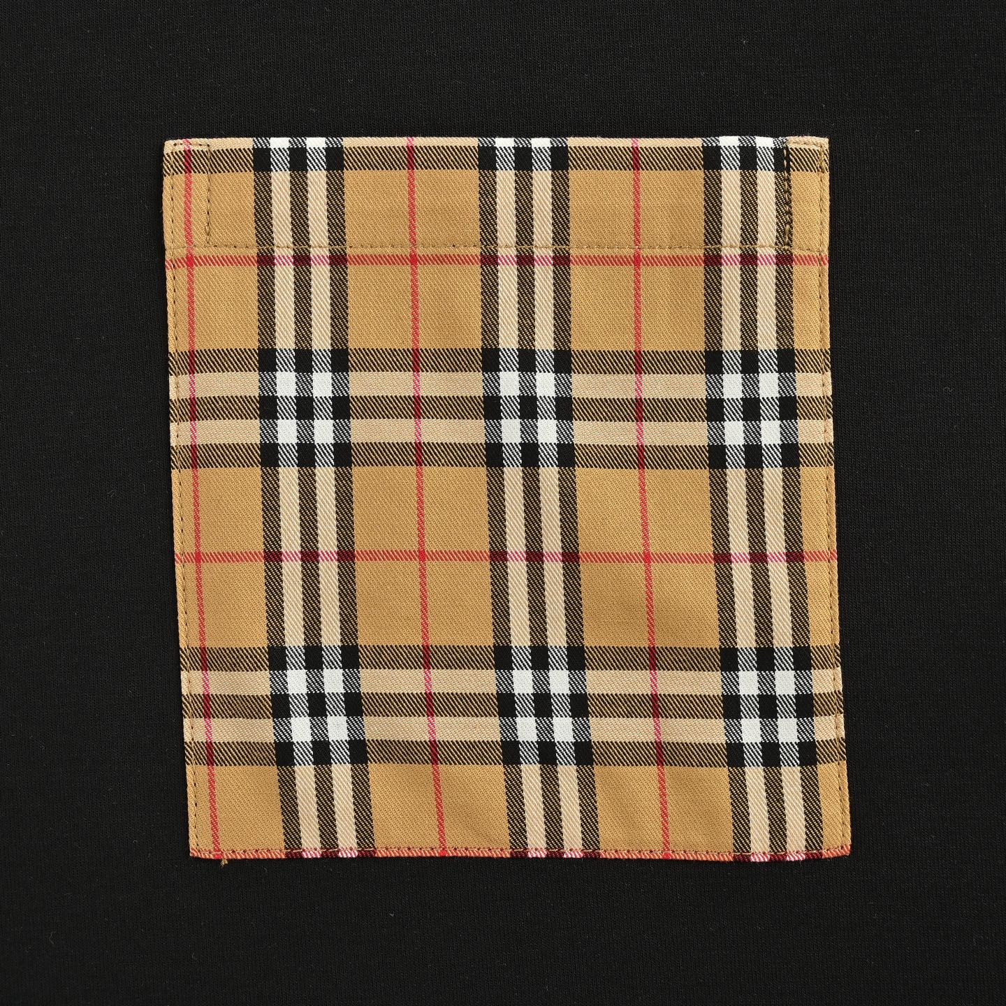 Burberry/巴宝莉 25ss 口袋格纹袖子字母大标太空棉卫衣-Chinese wholesaler seller Clothes Bags handbags wholesale Shoes High Quatity wholesaler seller Cheap Sneakers from China Factory Chinese suppliers china wholesale clothing wholesaler seller Burberry/巴宝莉 25ss 口袋格纹袖子字母大标太空棉卫衣