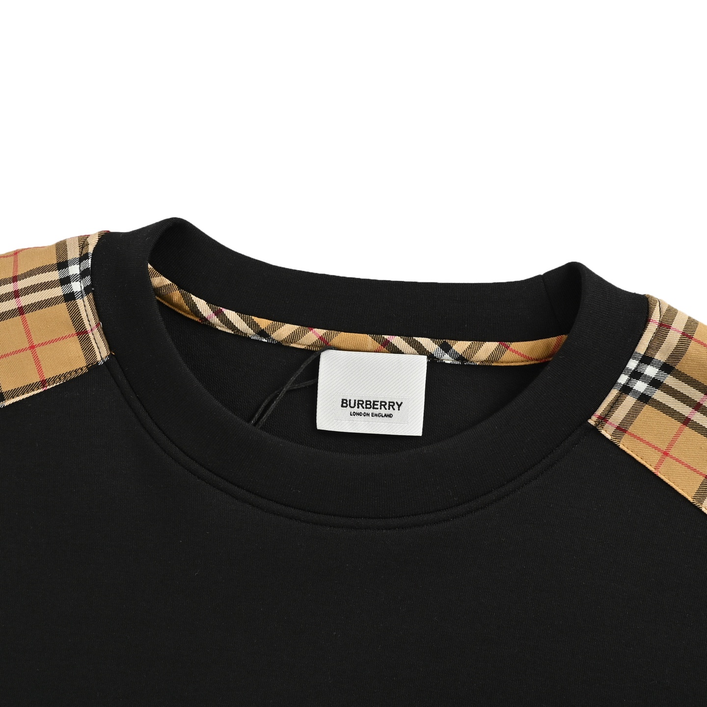 Burberry/巴宝莉 25ss 肩膀袖子贴布胸口刺绣战马太空棉卫衣