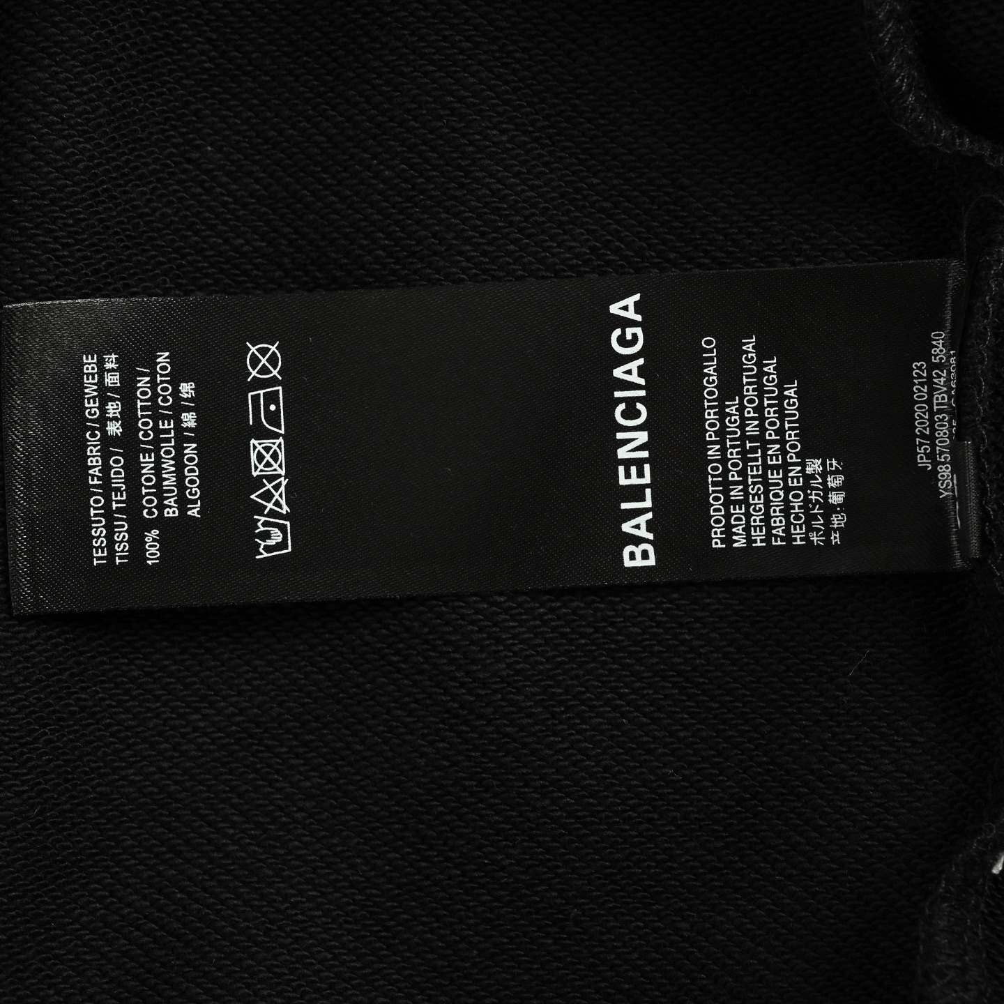 Balenciaga/巴黎世家 25Fw 圆环印花圆领卫衣