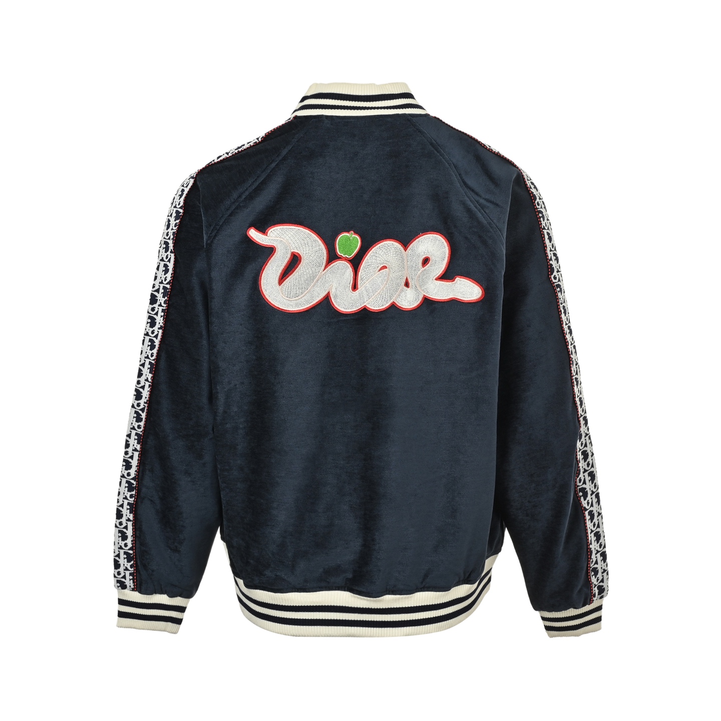 Dior/迪奥 KAWS 联名蛇年限定织带刺绣棒球服外套-Chinese wholesaler seller Clothes Bags handbags wholesale Shoes High Quatity wholesaler seller Cheap Sneakers from China Factory Chinese suppliers china wholesale clothing wholesaler seller Dior/迪奥 KAWS 联名蛇年限定织带刺绣棒球服外套