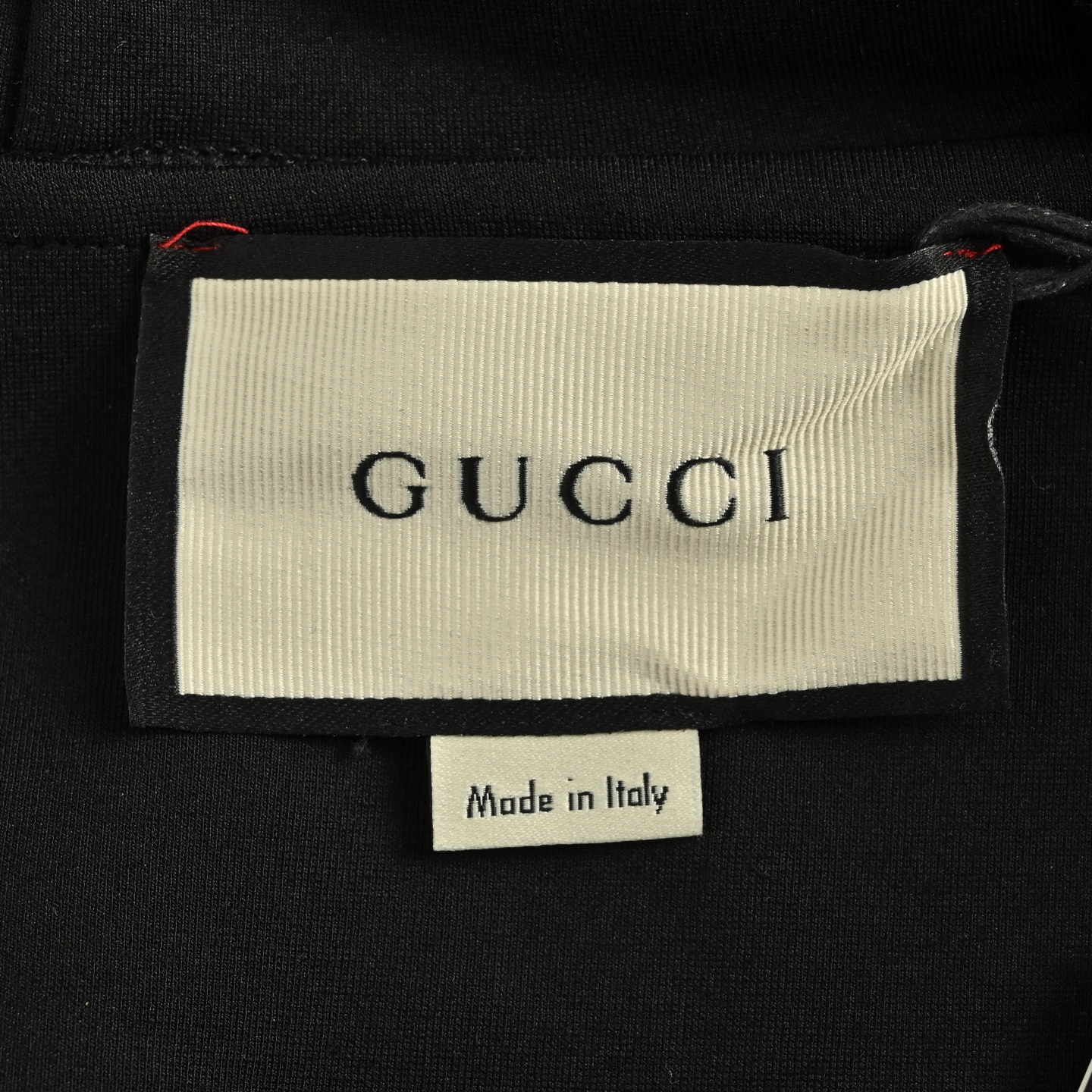 Gucci/古驰25Fw 侧边织带字母拉链外套