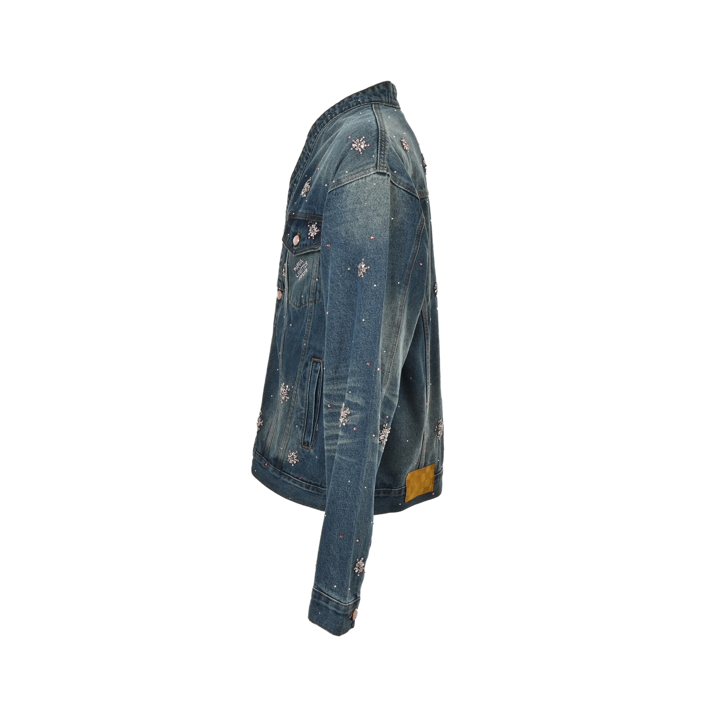 Louis Vuitton/路易威登 Nigo联名樱花手缝烫钻牛仔夹克