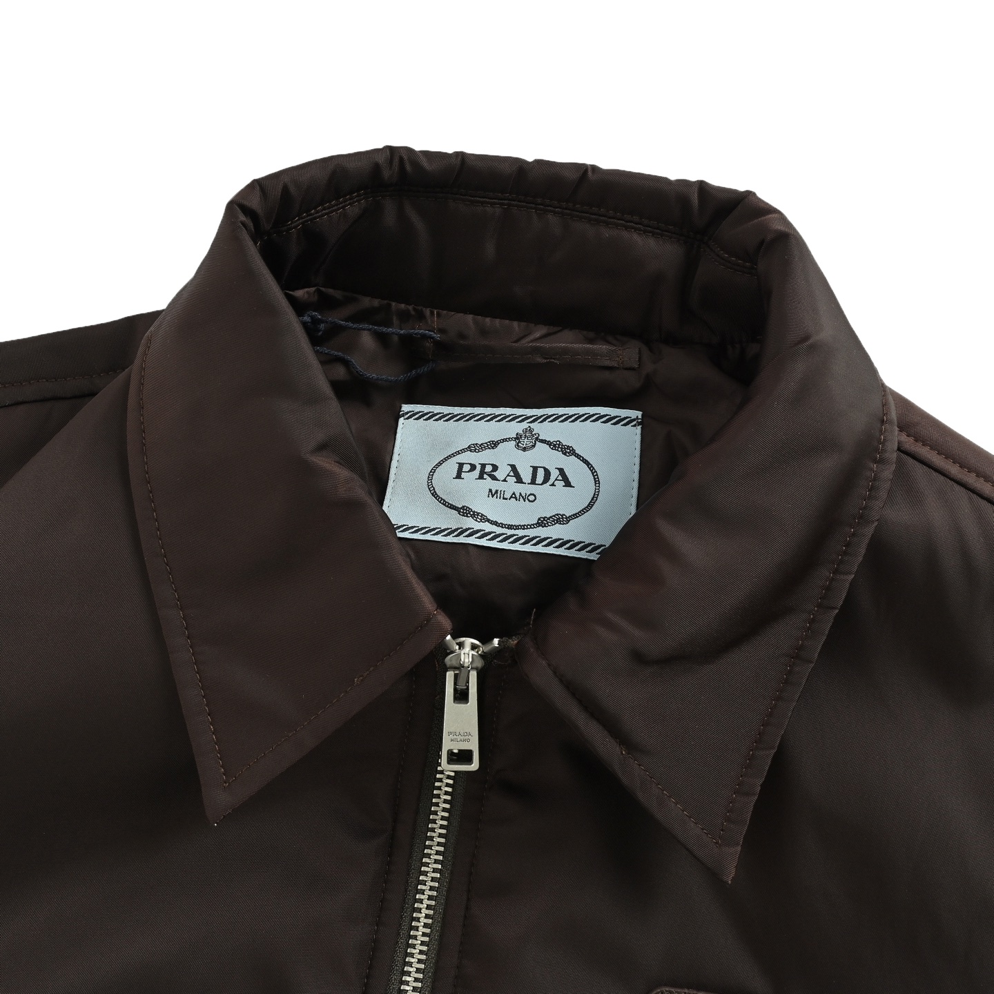Prada/普拉达 25Fw 三角标拉链口袋棉服飞行夹克 Prada/普拉达 25Fw 三角标拉链口袋棉服飞行夹克