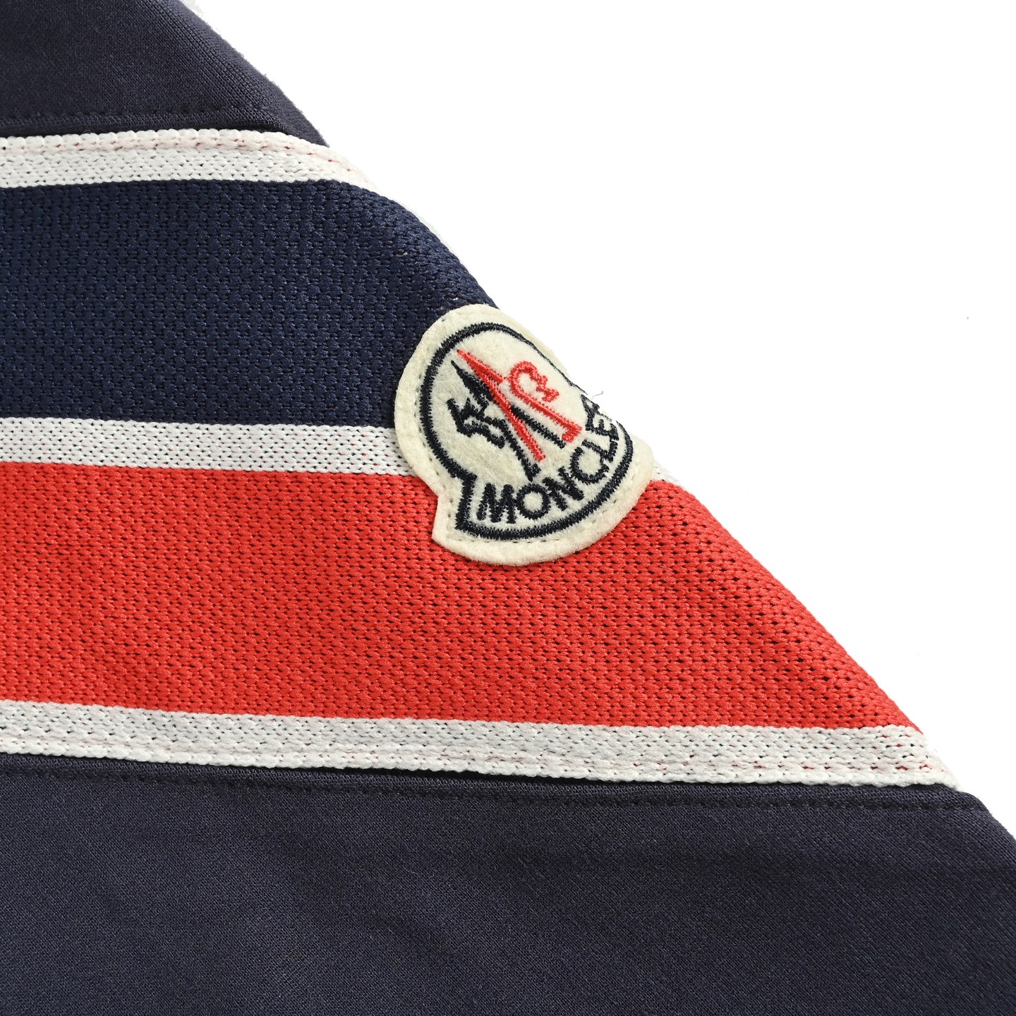Moncler/蒙口 25Fw 手臂条纹织带拉链外套