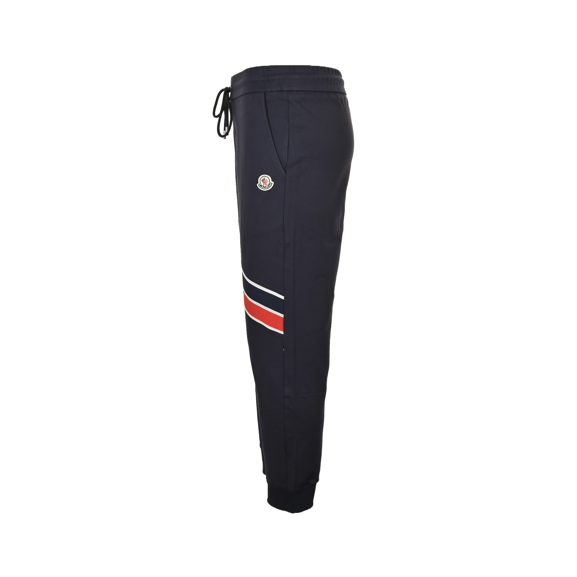 Moncler/蒙口 25Fw 裤腿条纹织带长裤