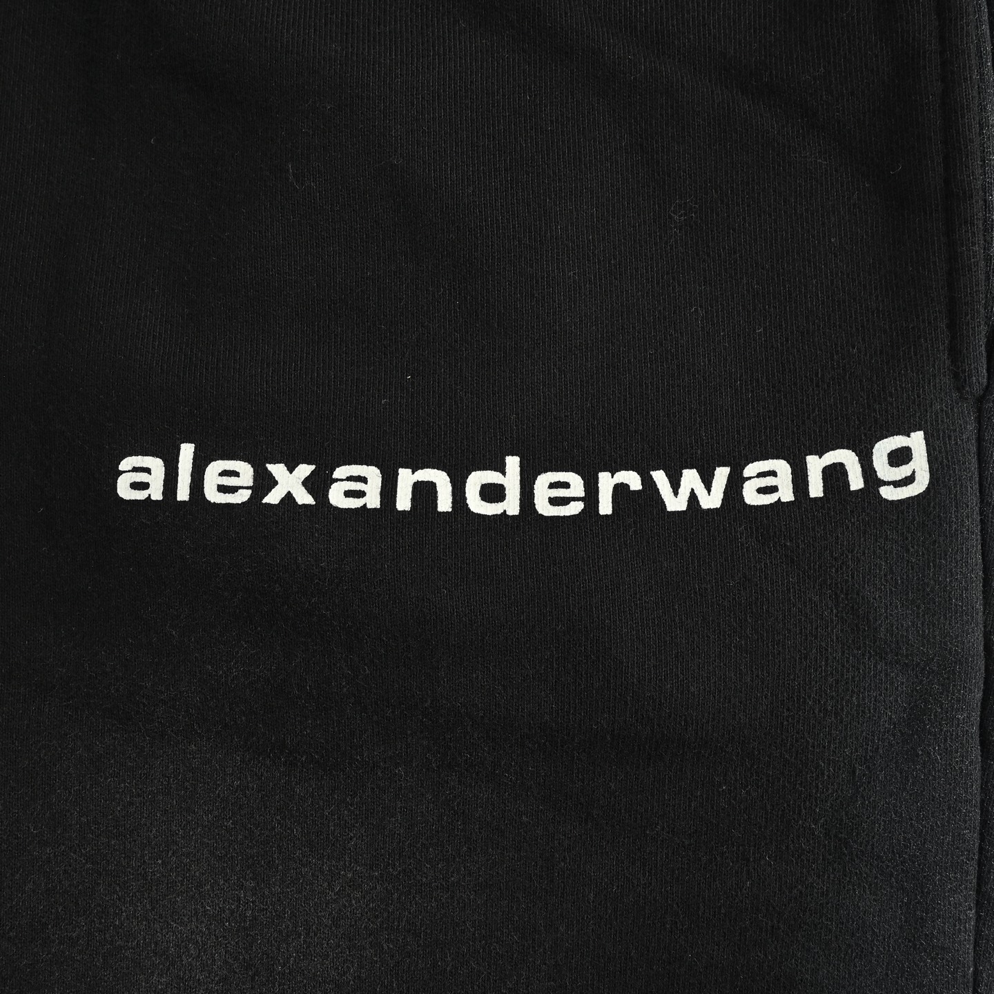 Alexander Wang/亚历山大王 水洗字母印花织带长裤