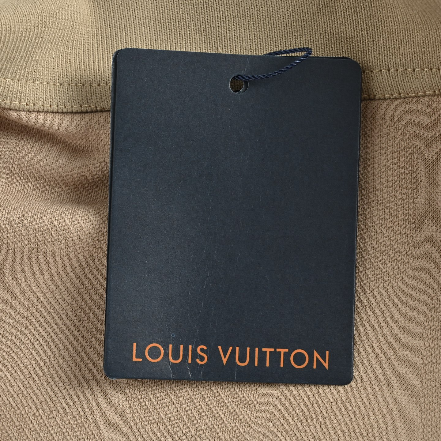Louis Vuitton/路易威登 拼卡其半拉链立领卫衣