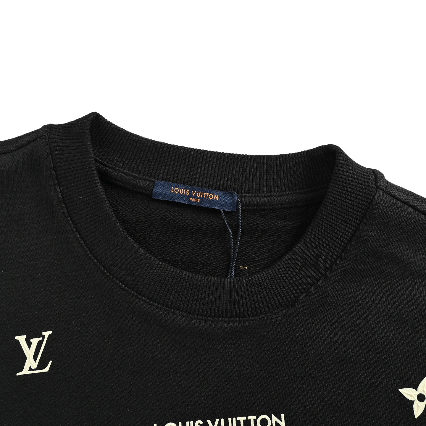 Louis Vuitton/路易威登 25Fw 草写签名字母印花圆领卫衣 Louis Vuitton/路易威登 25Fw 草写签名字母印花圆领卫衣