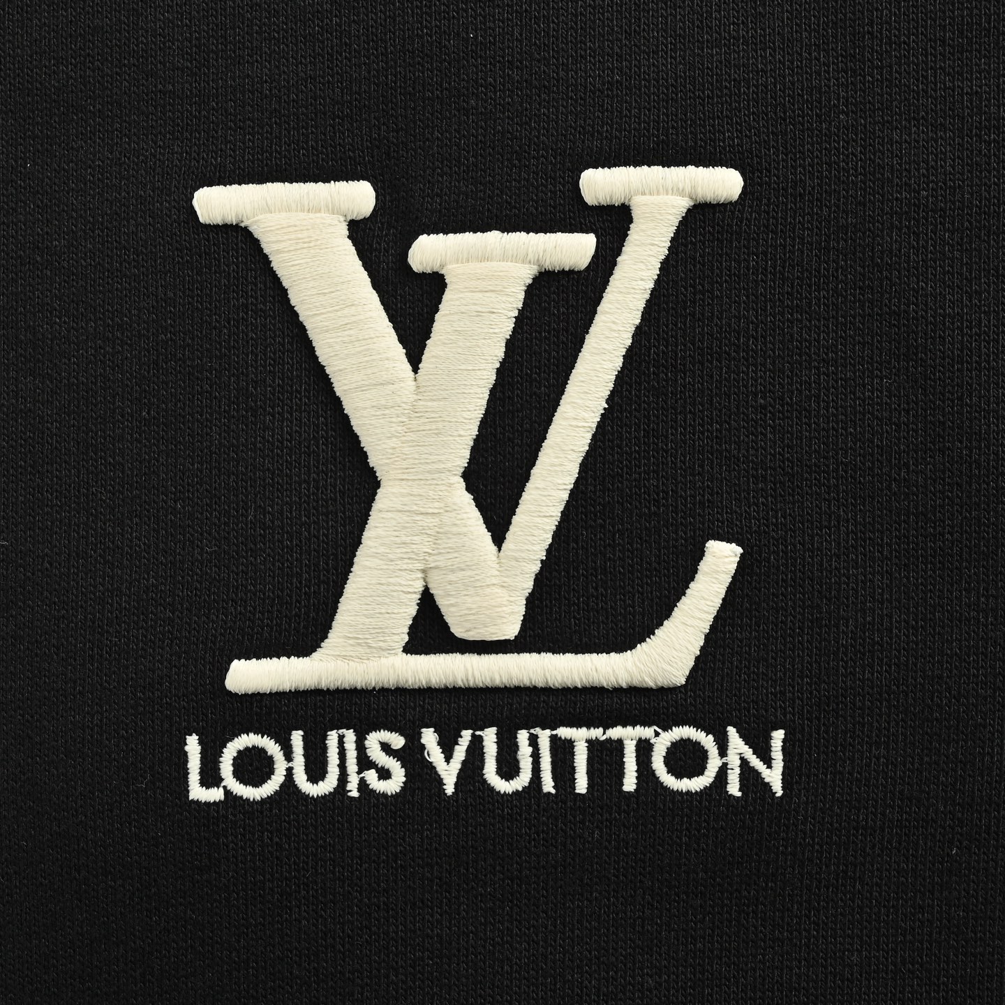 Louis Vuitton/路易威登 25Fw 刺绣字母圆领卫衣 Louis Vuitton/路易威登 25Fw 刺绣字母圆领卫衣