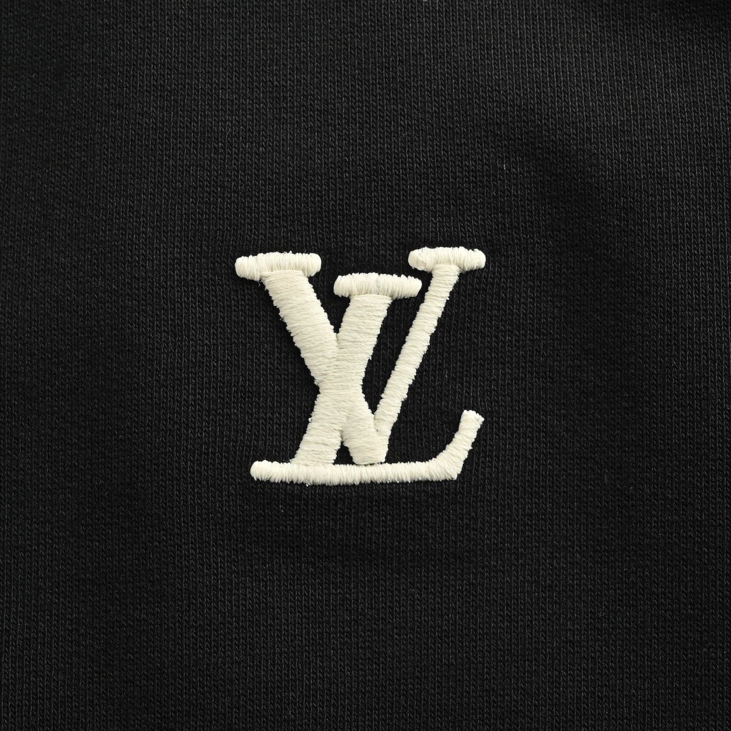 Louis Vuitton/路易威登 25Fw 刺绣老花半拉链卫衣