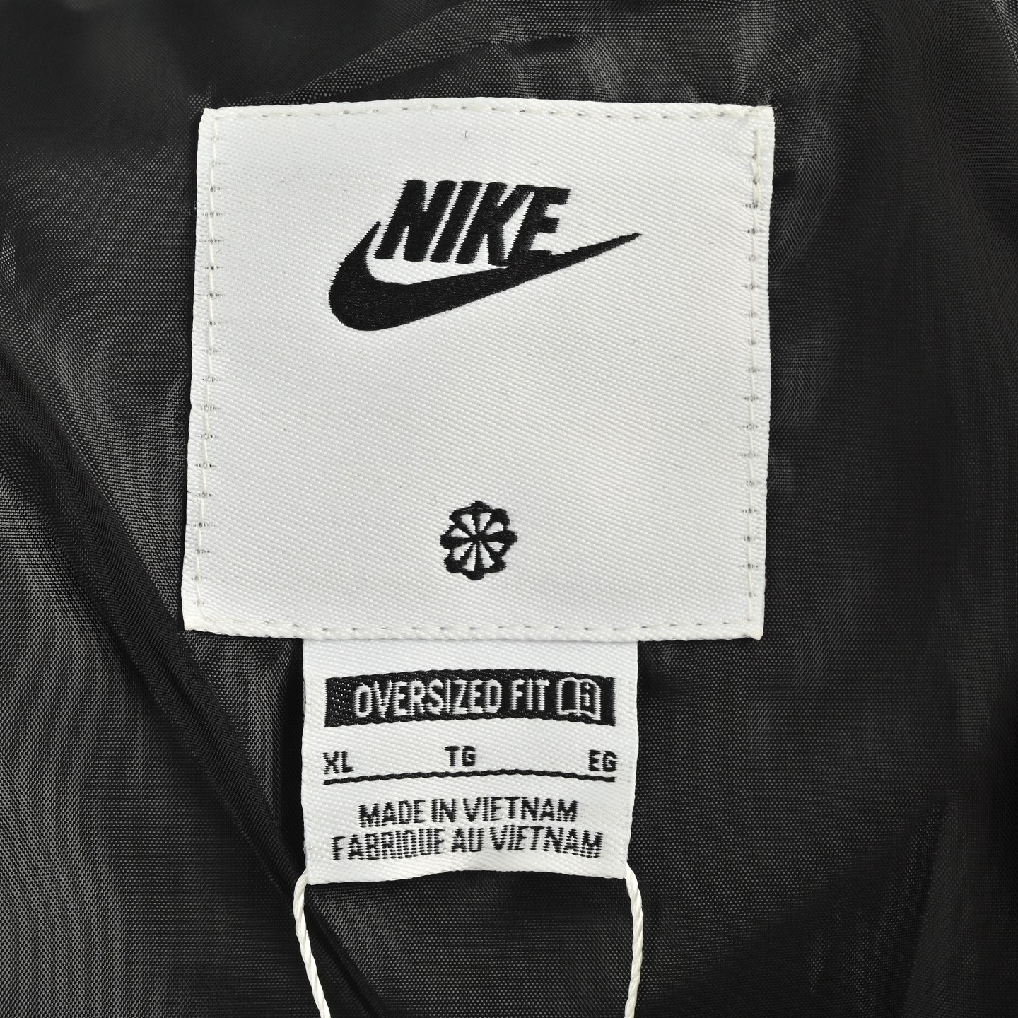 Nike Solo Wool Varsity 毛呢皮质翻领夹克外套