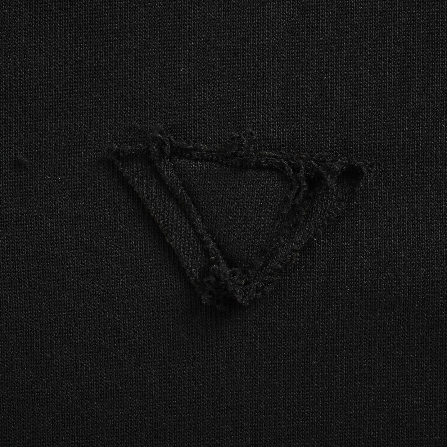 Prada/普拉达 25Fw布标半拉链翻领POLO卫衣