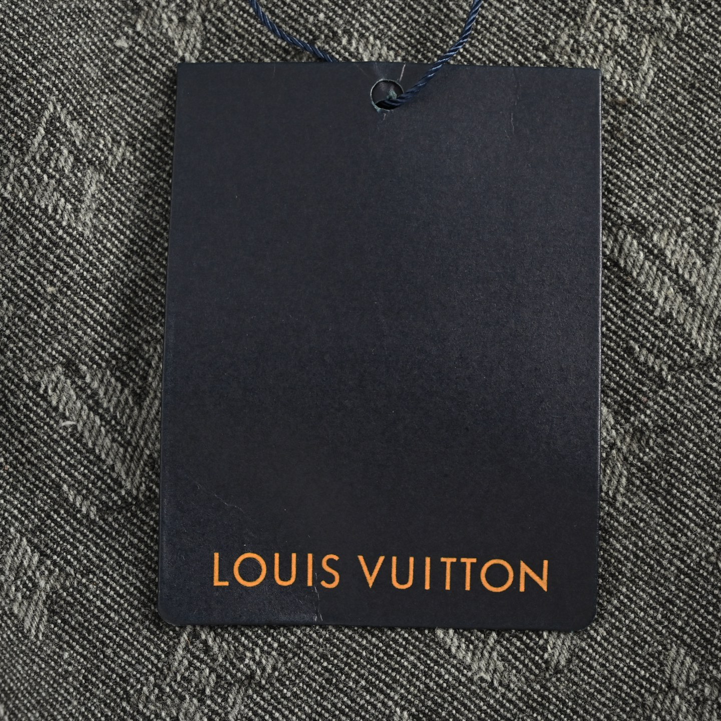 Louis/路易威登 25Fw 满印老花提花拉链连帽牛仔外套