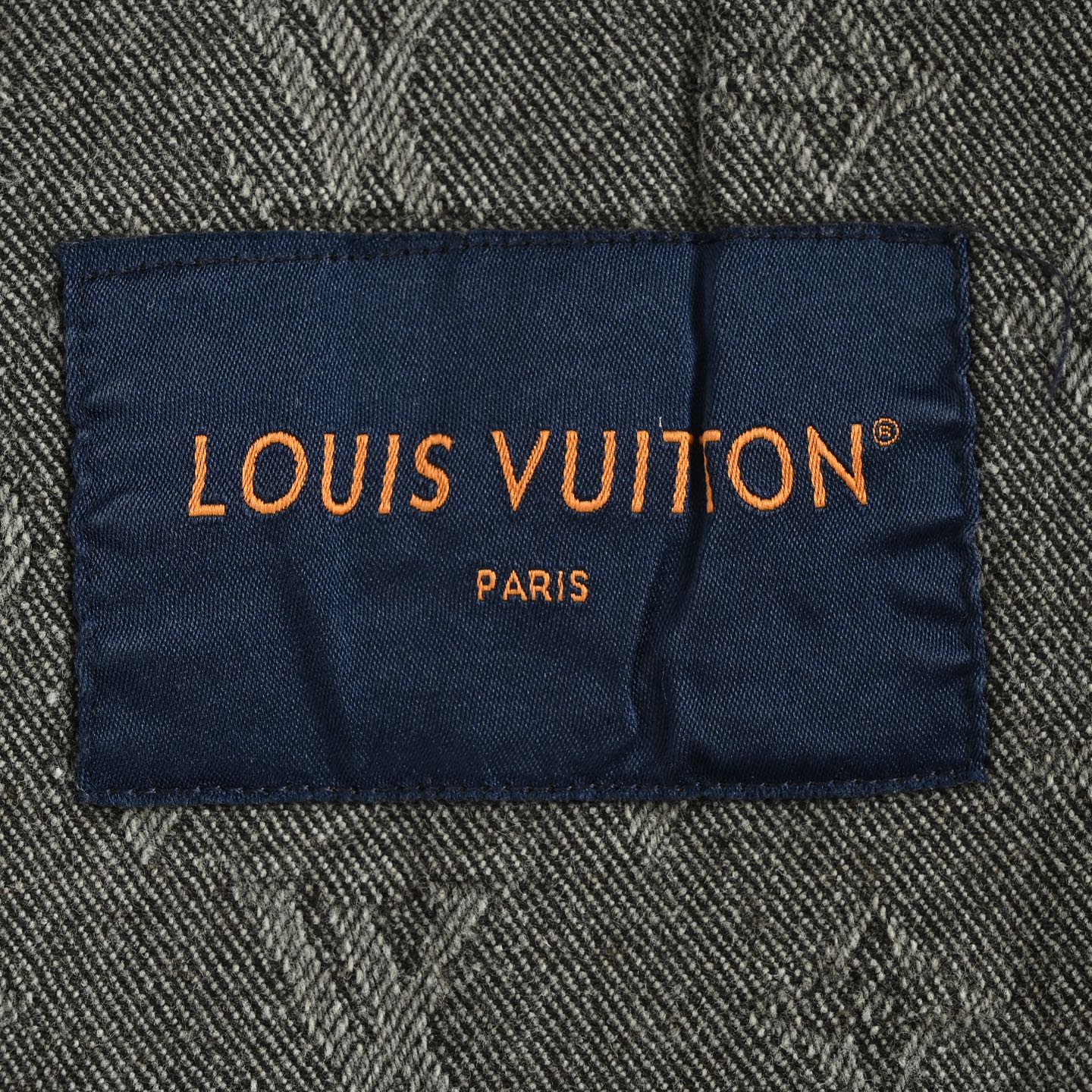 Louis/路易威登 25Fw 满印老花提花拉链连帽牛仔外套
