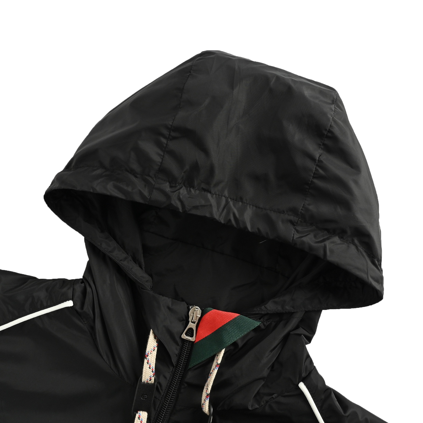 Gucci/古驰 线条设计拉链口袋连帽风衣夹克外套-Chinese UA Cheap High Quatity Brand Clothes Bags handbags Sneakers wholesale wholesaler seller from China Factory suppliers Fashion Clothing Shoes best Quality Beautiful Price Gucci/古驰 线条设计拉链口袋连帽风衣夹克外套