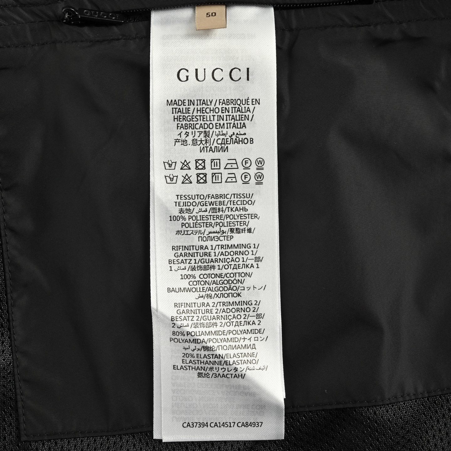Gucci/古驰 线条设计拉链口袋连帽风衣夹克外套-Chinese UA Cheap High Quatity Brand Clothes Bags handbags Sneakers wholesale wholesaler seller from China Factory suppliers Fashion Clothing Shoes best Quality Beautiful Price Gucci/古驰 线条设计拉链口袋连帽风衣夹克外套
