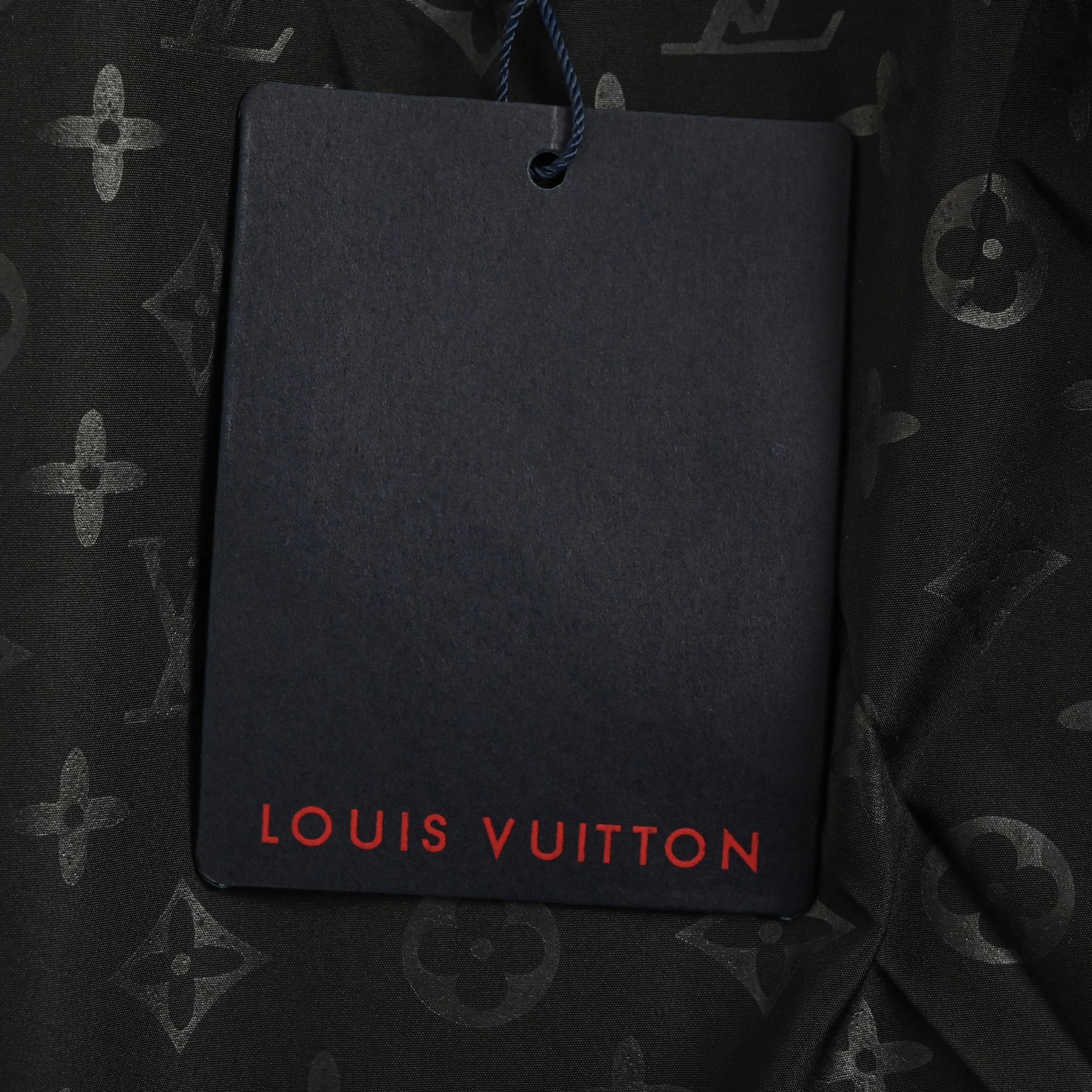 Louis Vuitton/路易威登 25Fw 满幅logo压花皮衣夹克外套