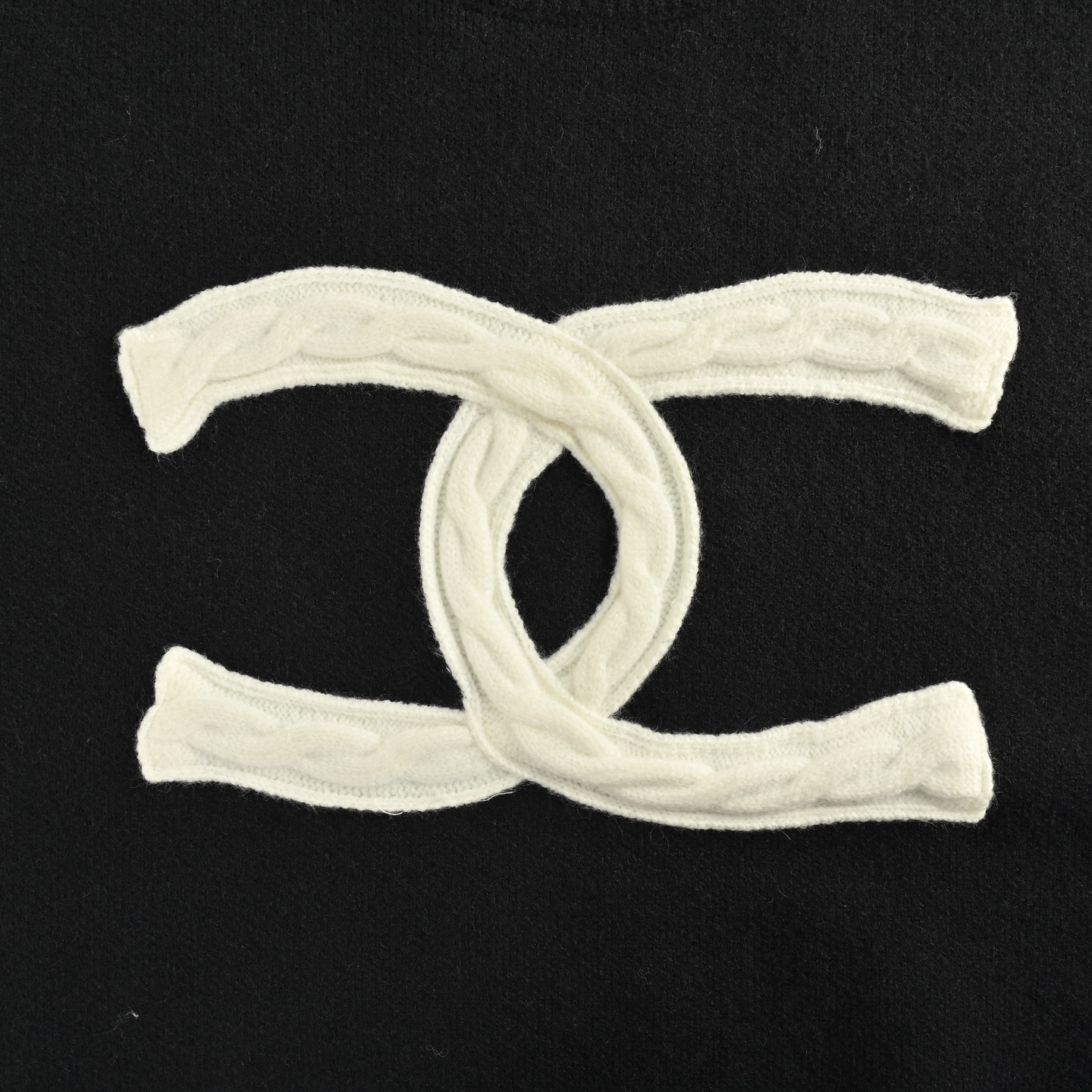 Chanel/香奈儿 编织麻花logo圆领毛衣