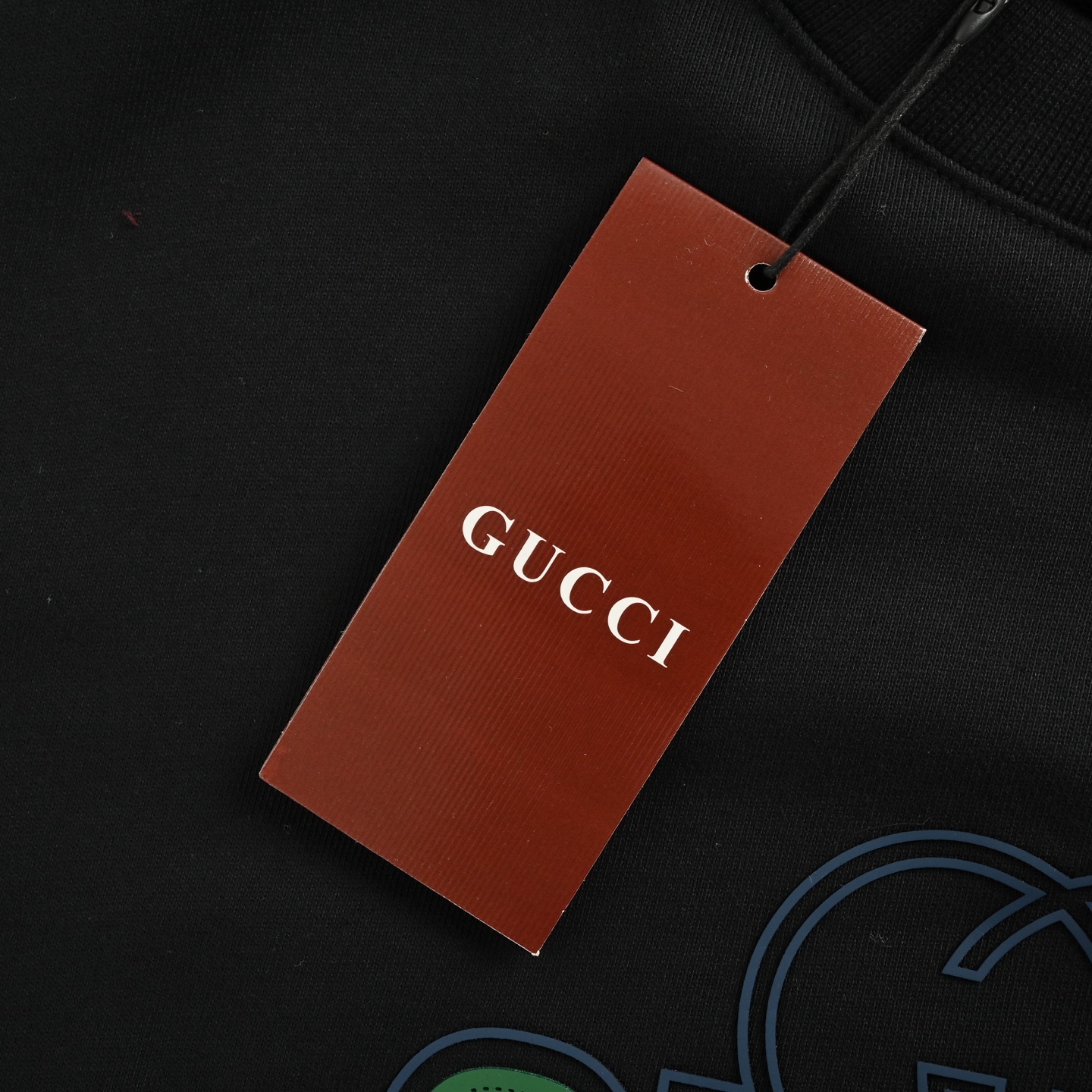 Gucci/古驰 25Fw 硅胶字母圆领卫衣