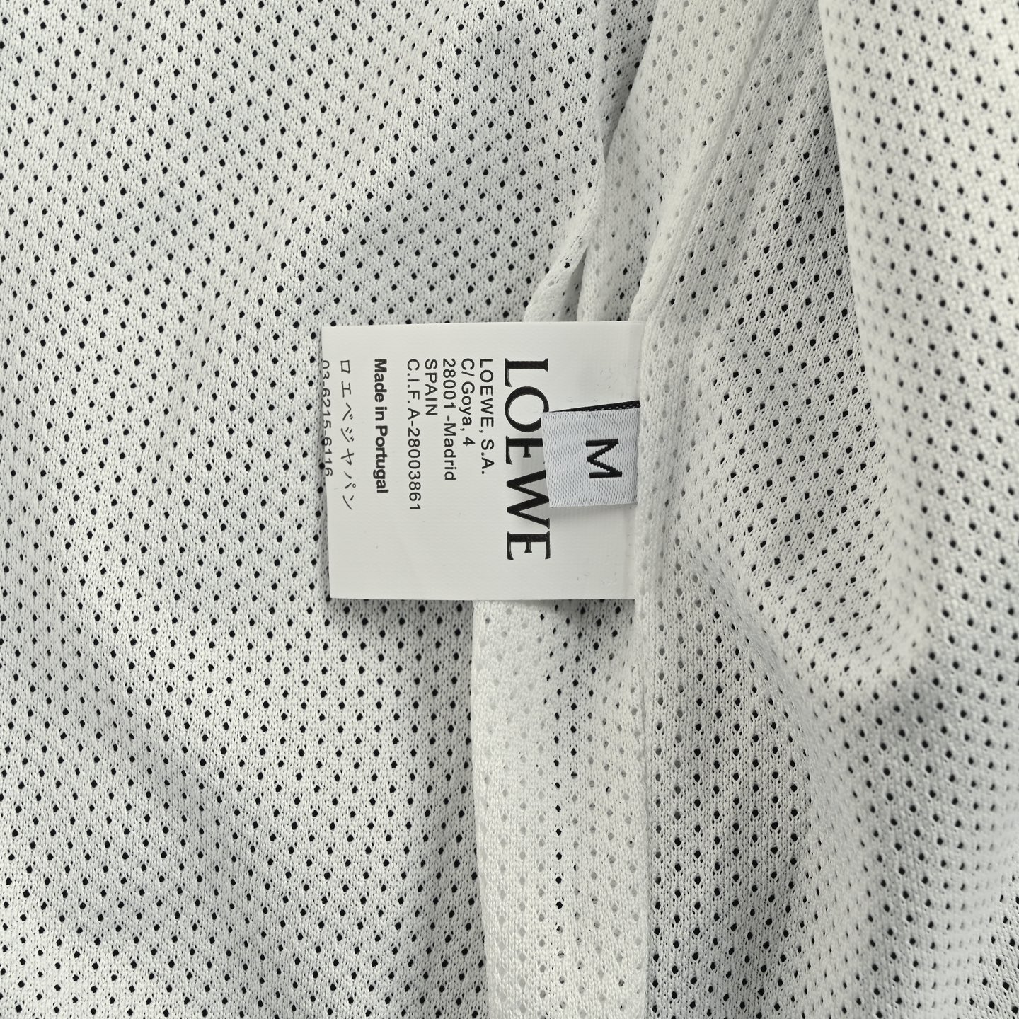 Loewe/罗意威 拼色织带刺绣连帽拉链外套