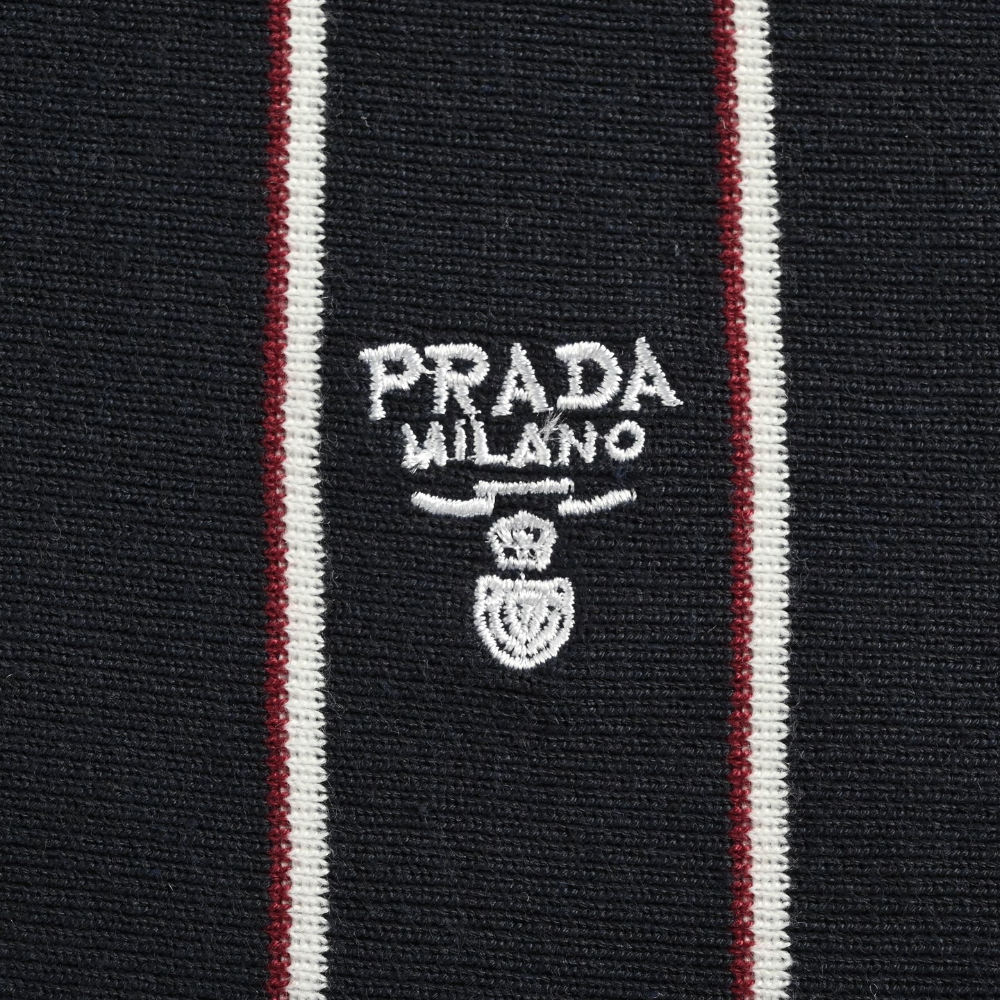 Prada/普拉达 25Fw 条纹翻领针织开衫-Chinese wholesaler seller Clothes Bags handbags wholesale Shoes High Quatity wholesaler seller Cheap Sneakers from China Factory Chinese suppliers china wholesale clothing wholesaler seller Prada/普拉达 25Fw 条纹翻领针织开衫