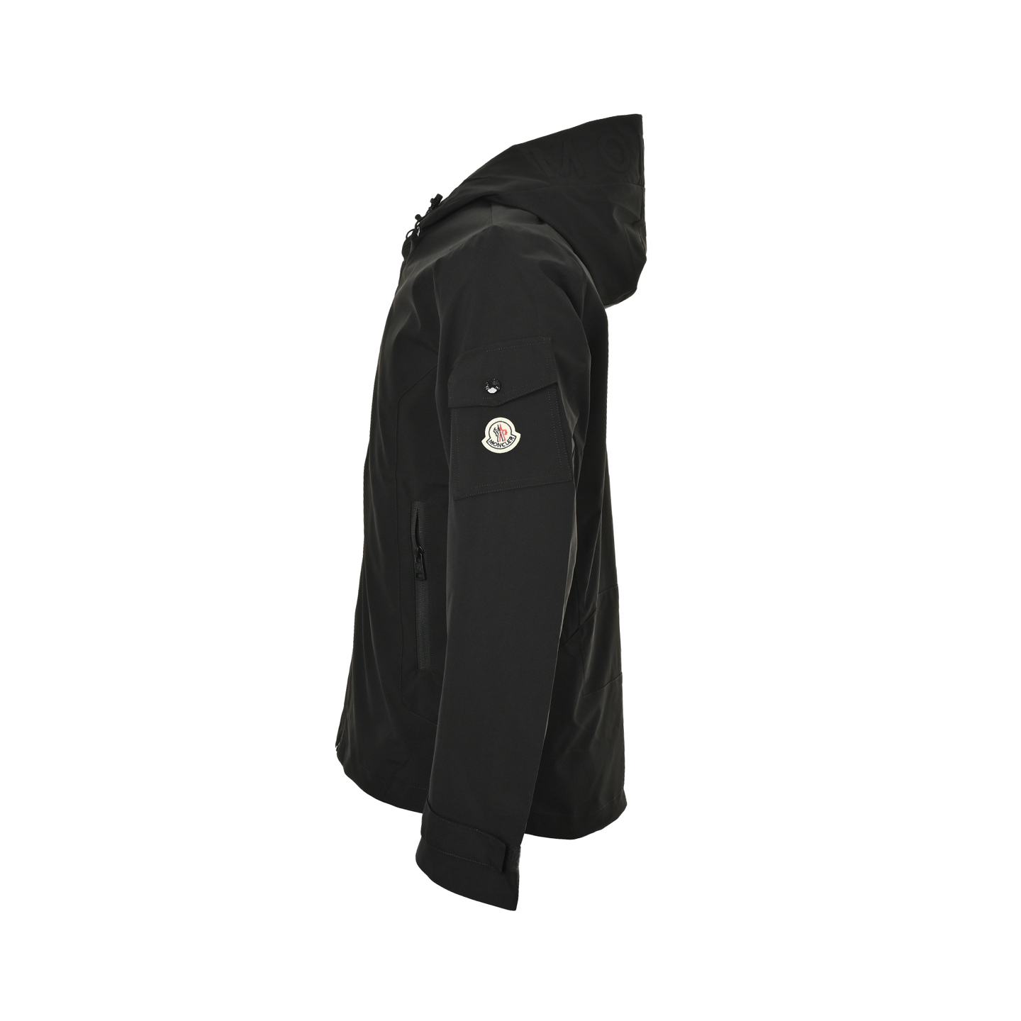 Moncler/蒙口 25Fw 徽标刺绣口袋拉链连帽夹克外套