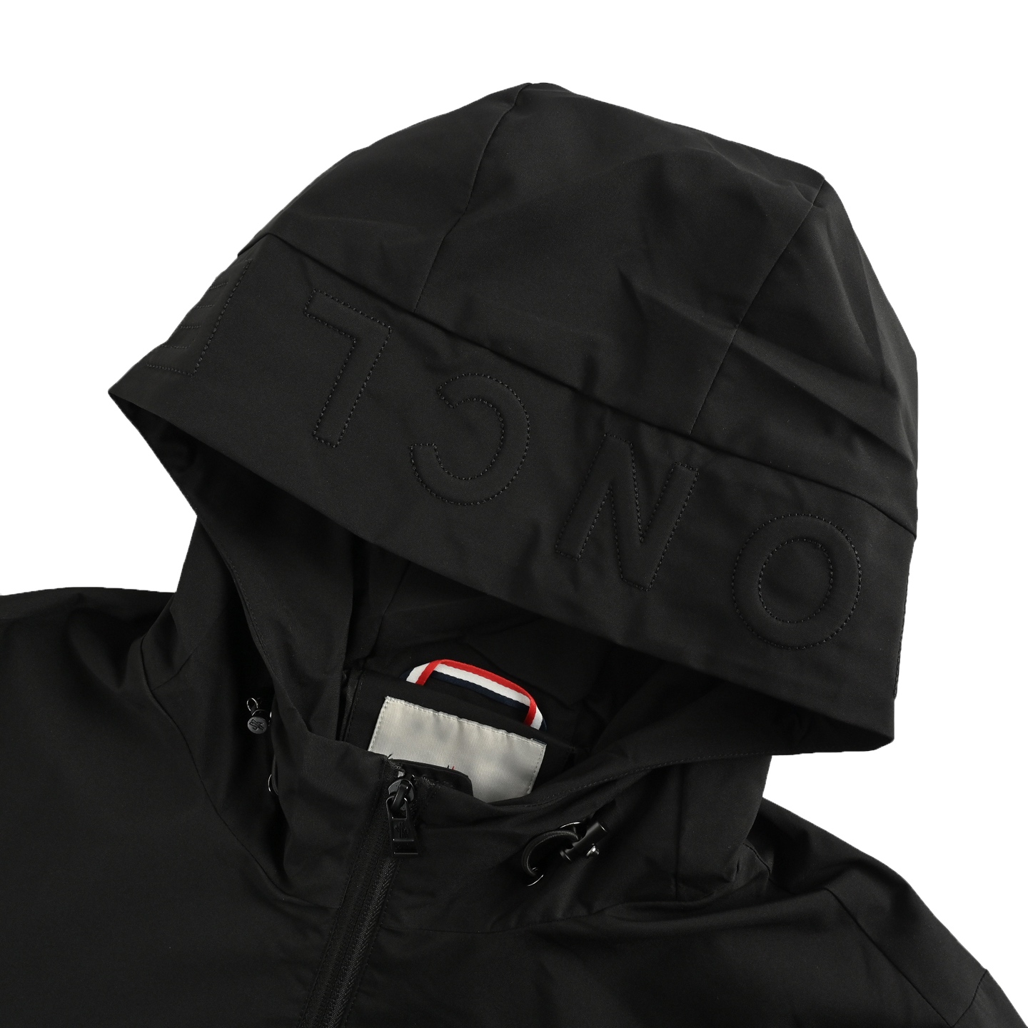 Moncler/蒙口 25Fw 徽标刺绣口袋拉链连帽夹克外套