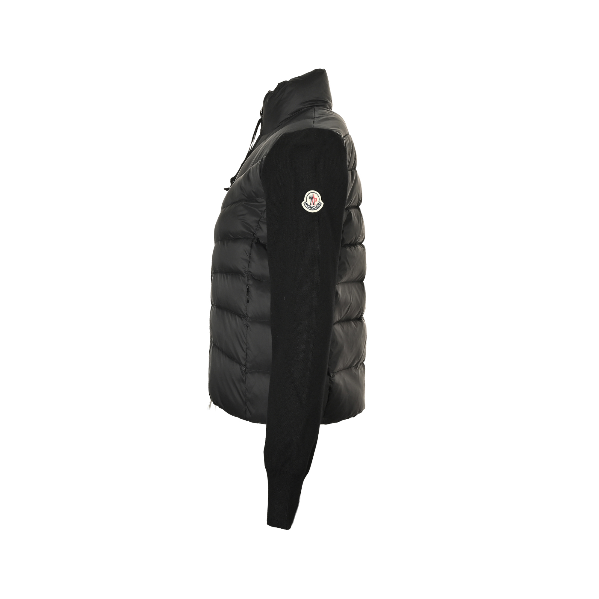 Moncler/蒙口 袖子针织拼接不规则轻薄羽绒服