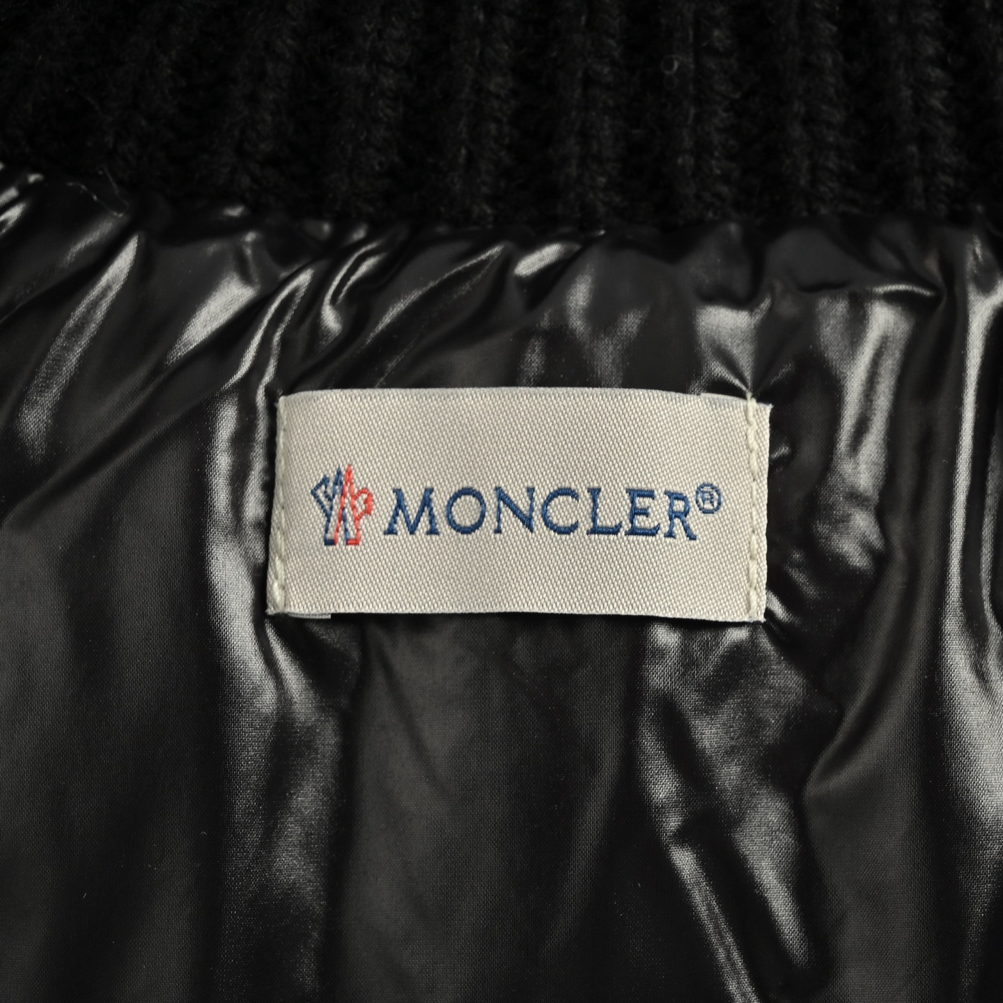 Moncler/蒙口 针织拼接羽绒服