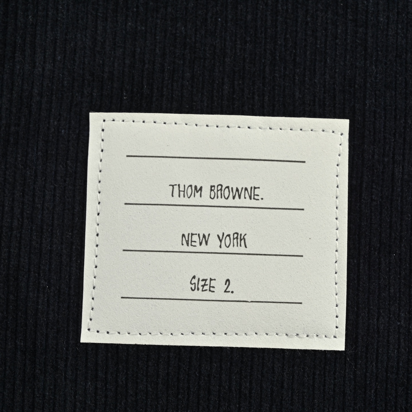 Thom Browne/汤姆布朗 双袖标灯芯绒衬衫外套