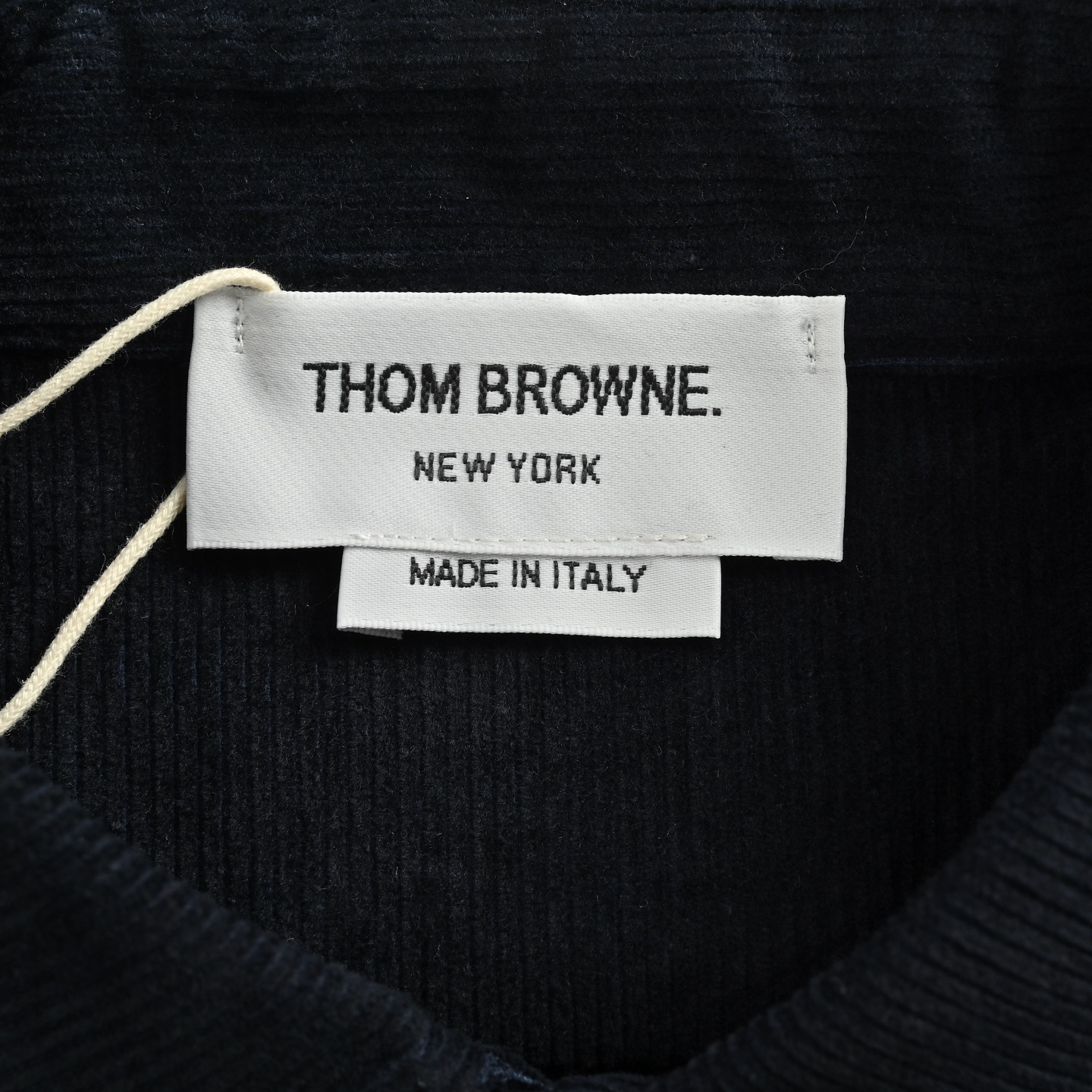 Thom Browne/汤姆布朗 四杠灯芯绒衬衫外套 TB灯芯绒薄款长袖衬衫夹克外套
