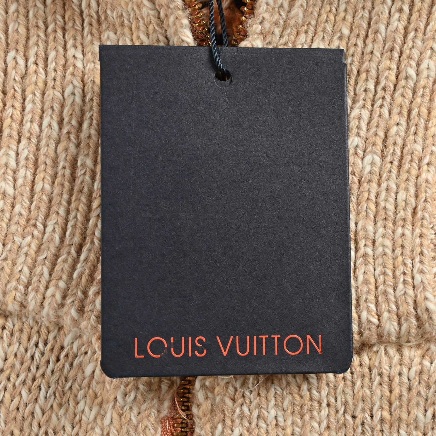 Louis Vuitton/路易威登 25Fw 双虾针织拉链毛衣外套