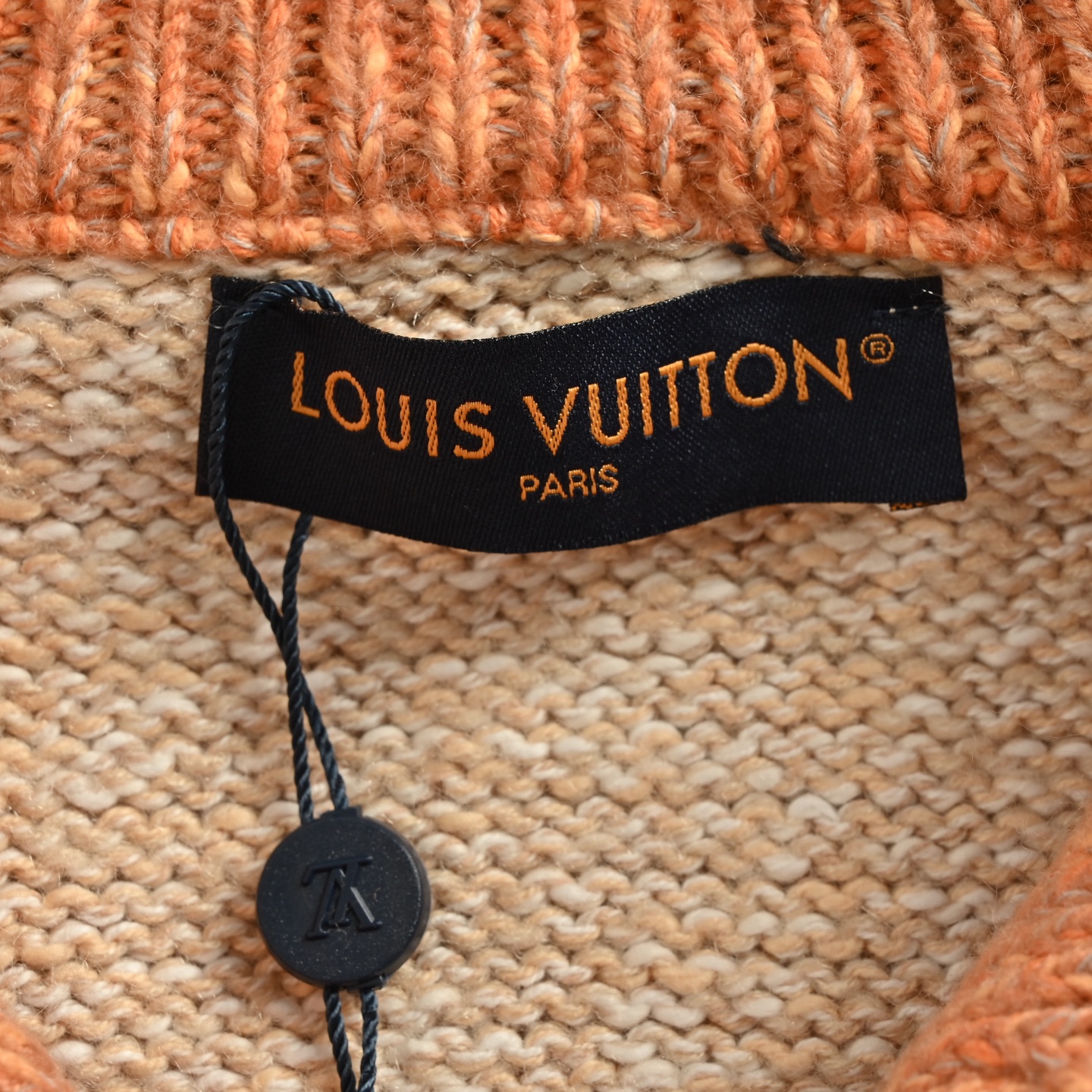 Louis Vuitton/路易威登 25Fw 双虾针织拉链毛衣外套