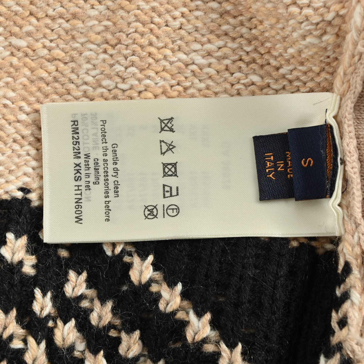 Louis Vuitton/路易威登 25Fw 双虾针织拉链毛衣外套