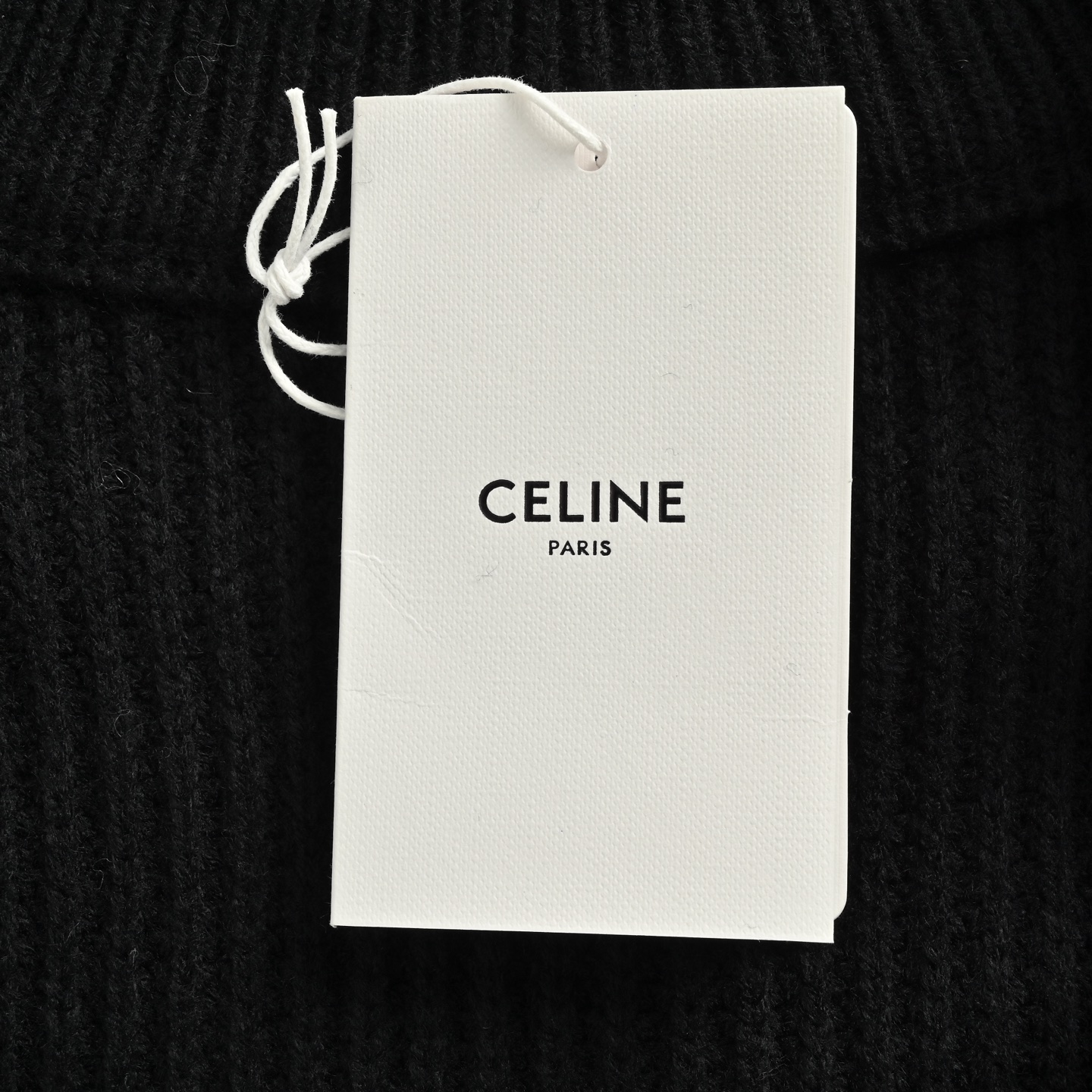 Celine/赛琳 凯旋门刺绣拉链毛衣外套