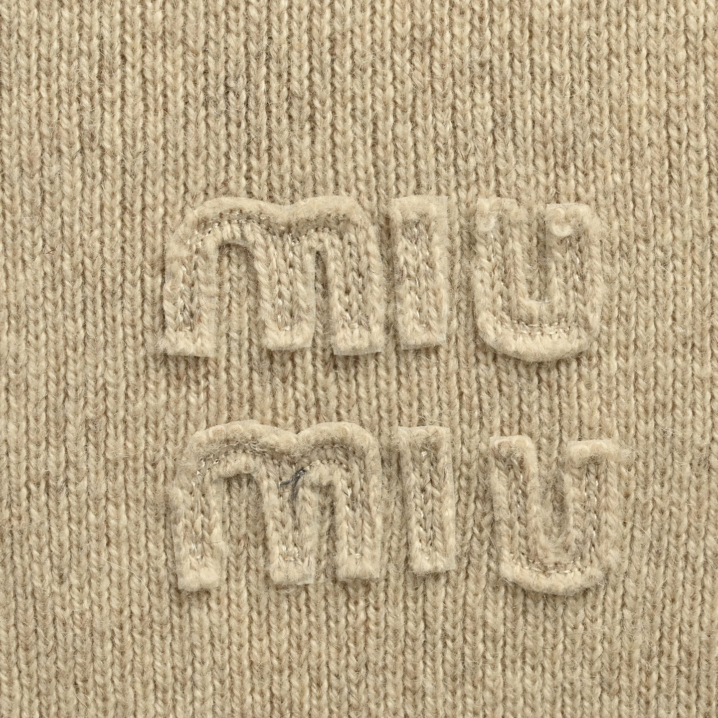 Miu Miu/缪缪 绵羊毛拉链开衫外套
