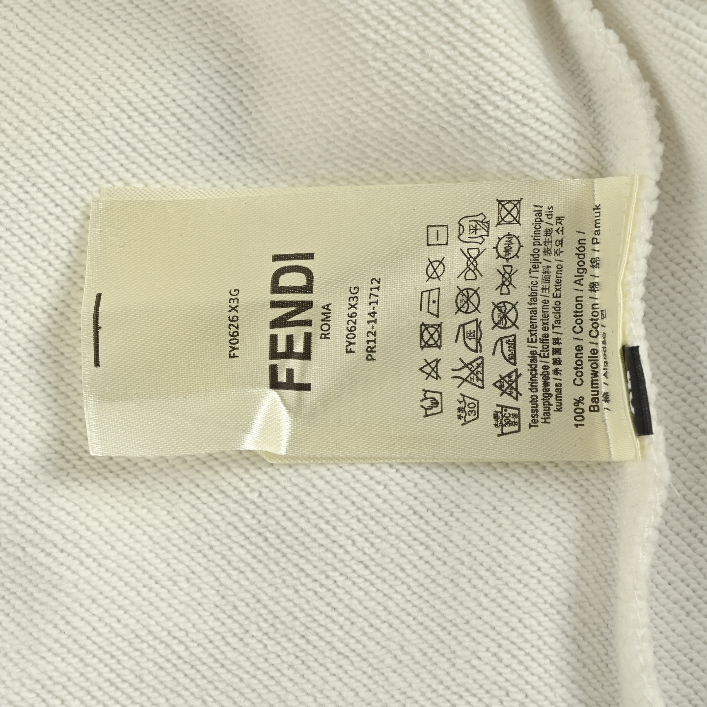 Fendi/芬迪 25Fw 小眼睛圆领卫衣