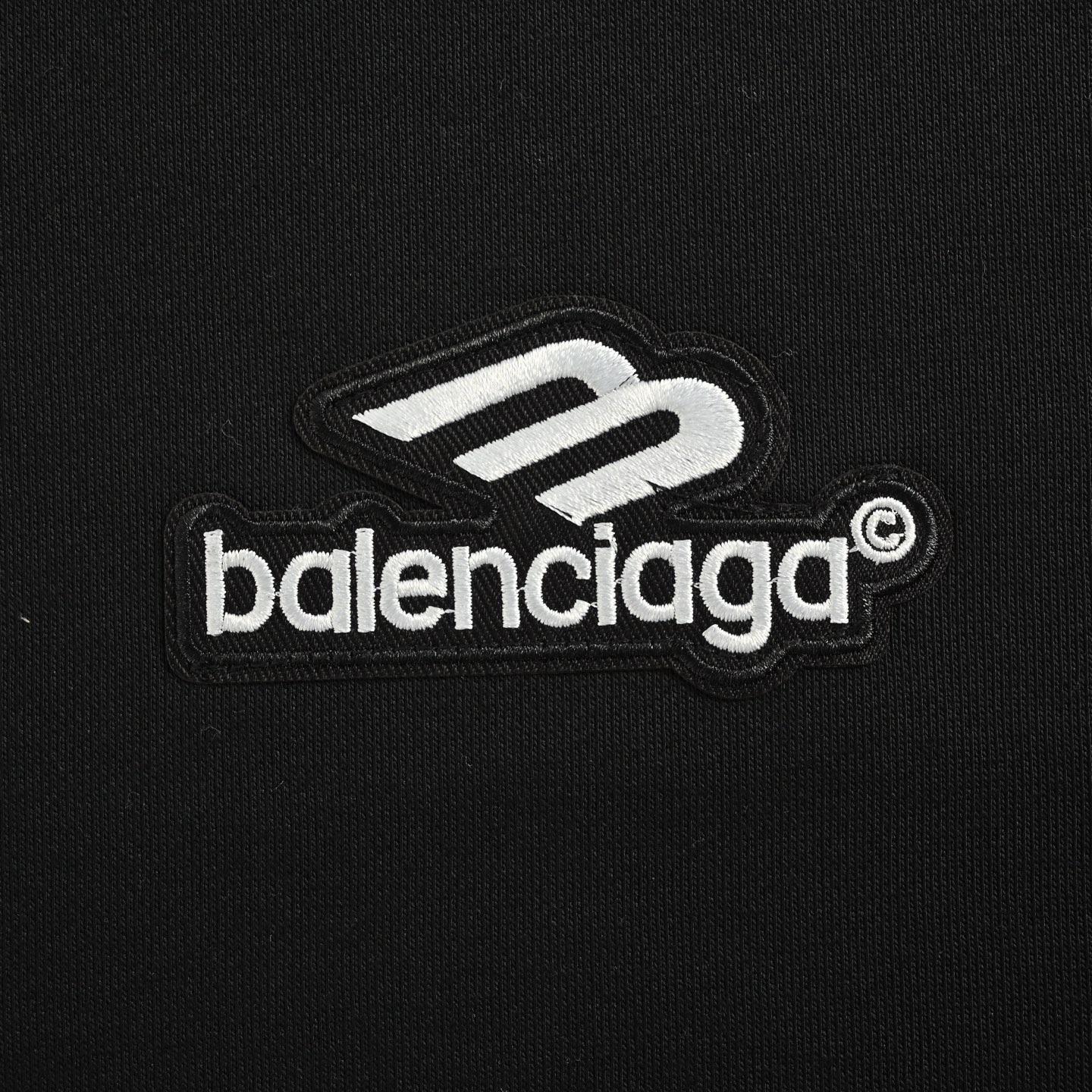 Balenciaga/巴黎世家 25Fw 3M刺绣圆领卫衣
