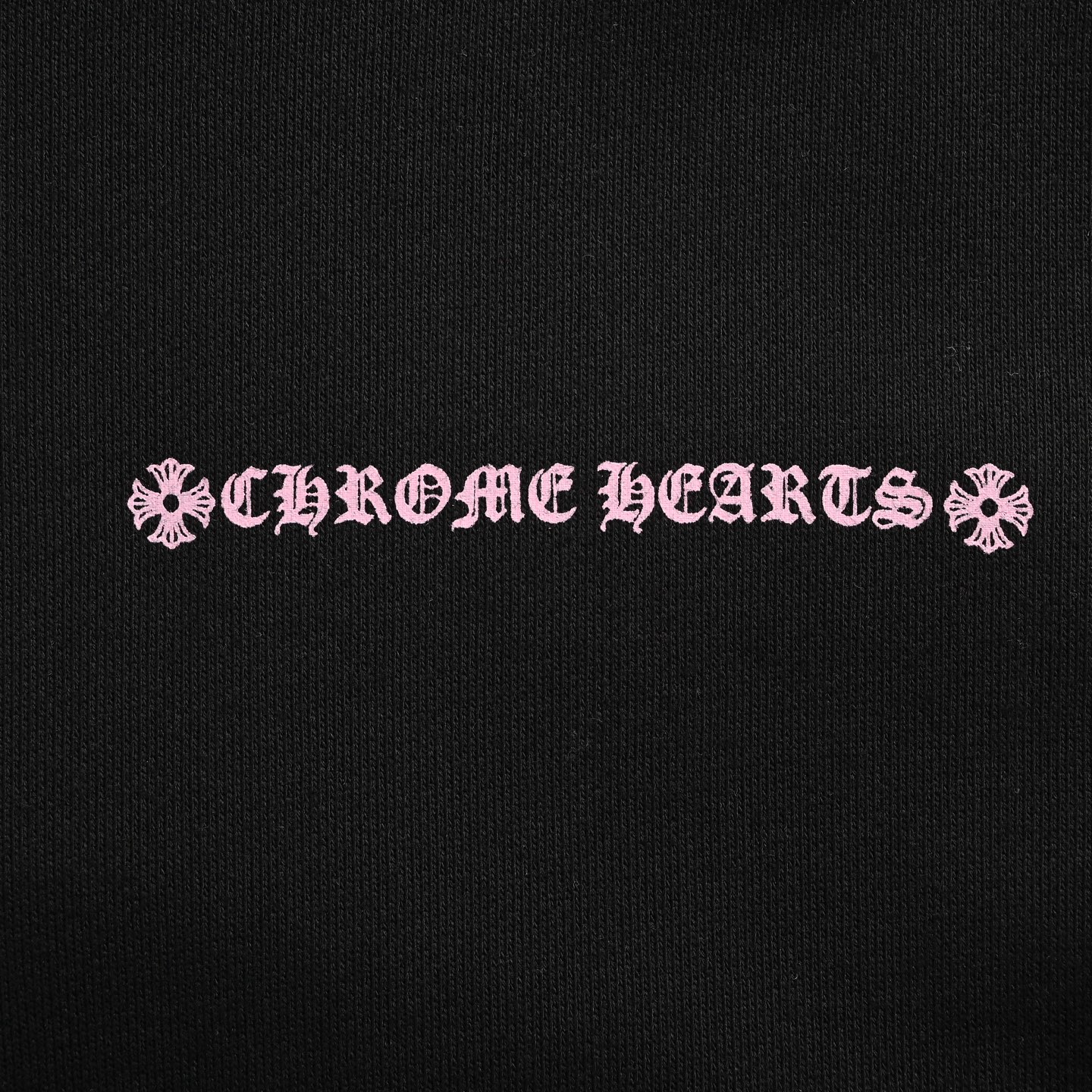 Chrome Hearts/克罗心 25Fw 粉梵文印花连帽外套