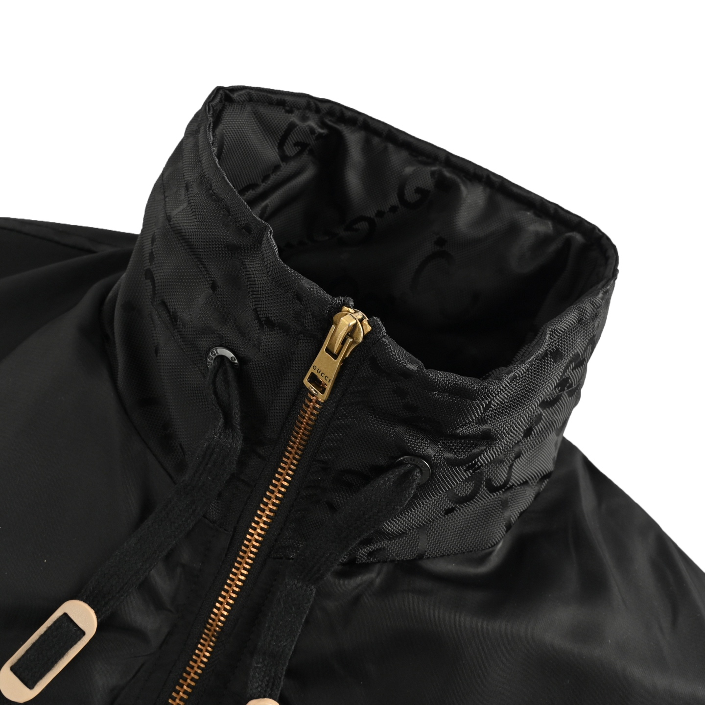 Gucci/古驰 暗纹满印徽标拉链棉服外套