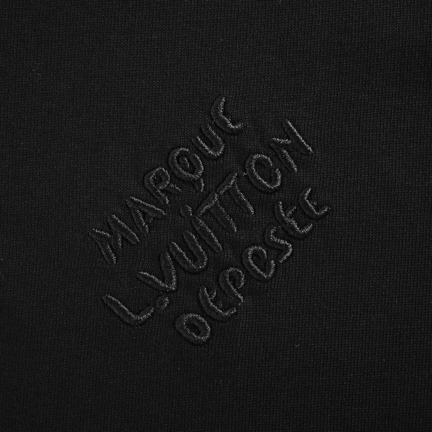 LouisVuitton/路易威登 签名刺绣长袖T恤