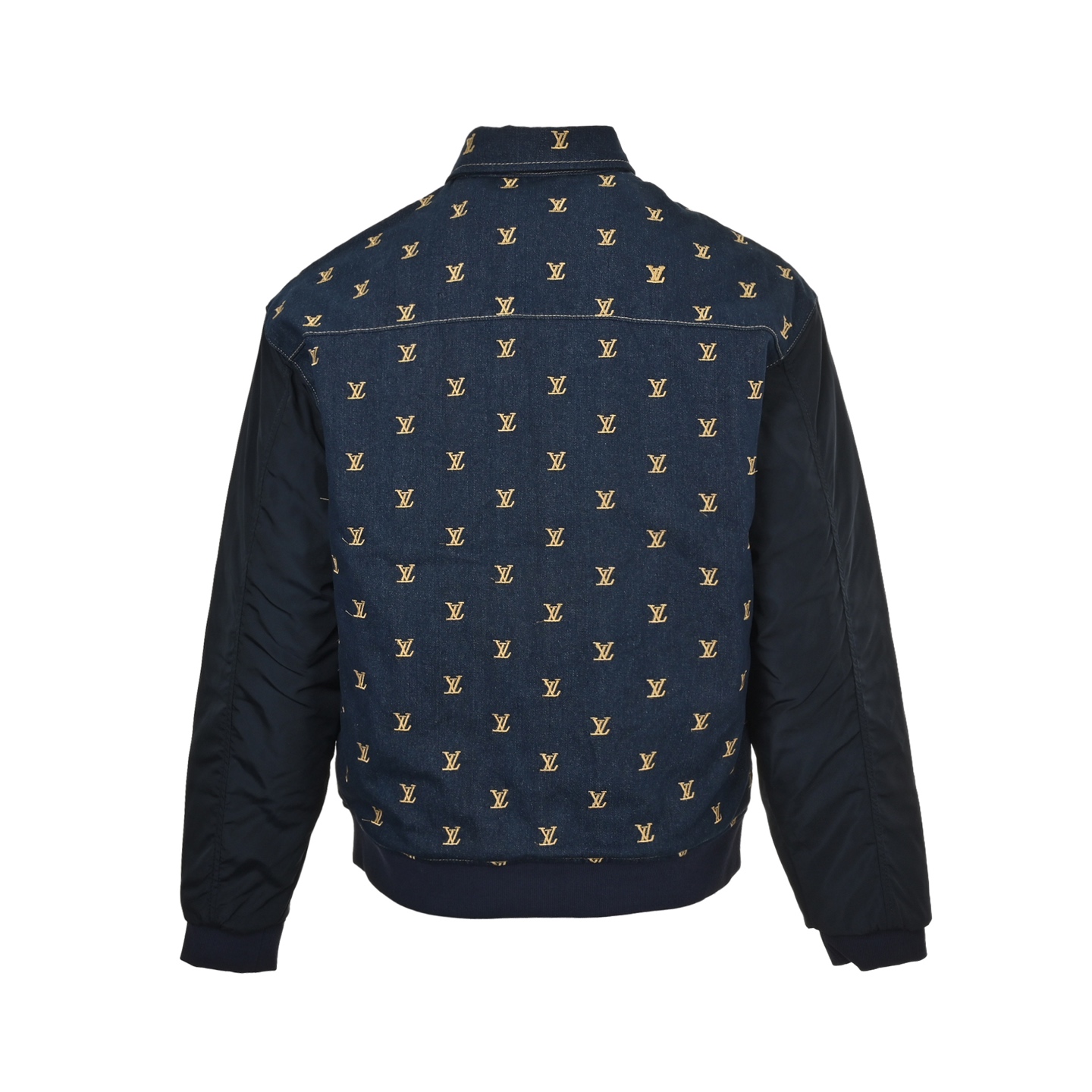Louis Vuitton/路易威登 全刺绣牛仔棉服外套