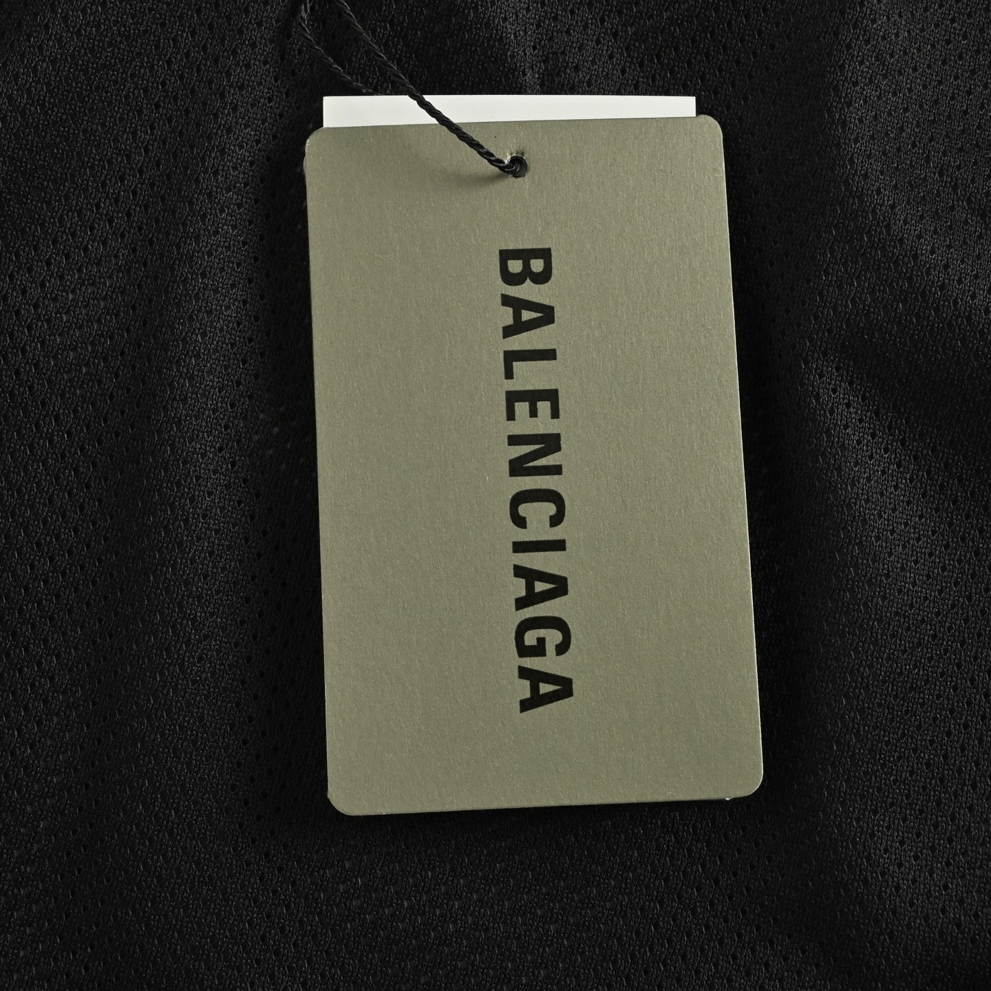 Balenciaga/巴黎世家 双色拼接字母刺绣风衣外套