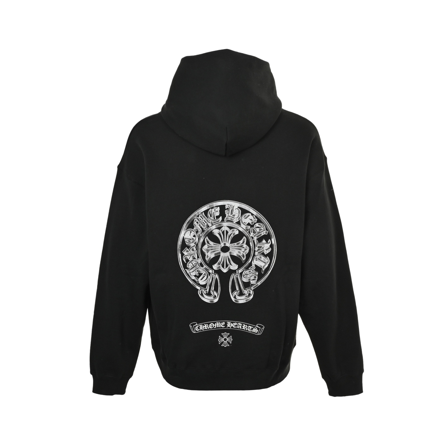 Chrome Hearts/克罗心 25Fw 金属马蹄连帽卫衣