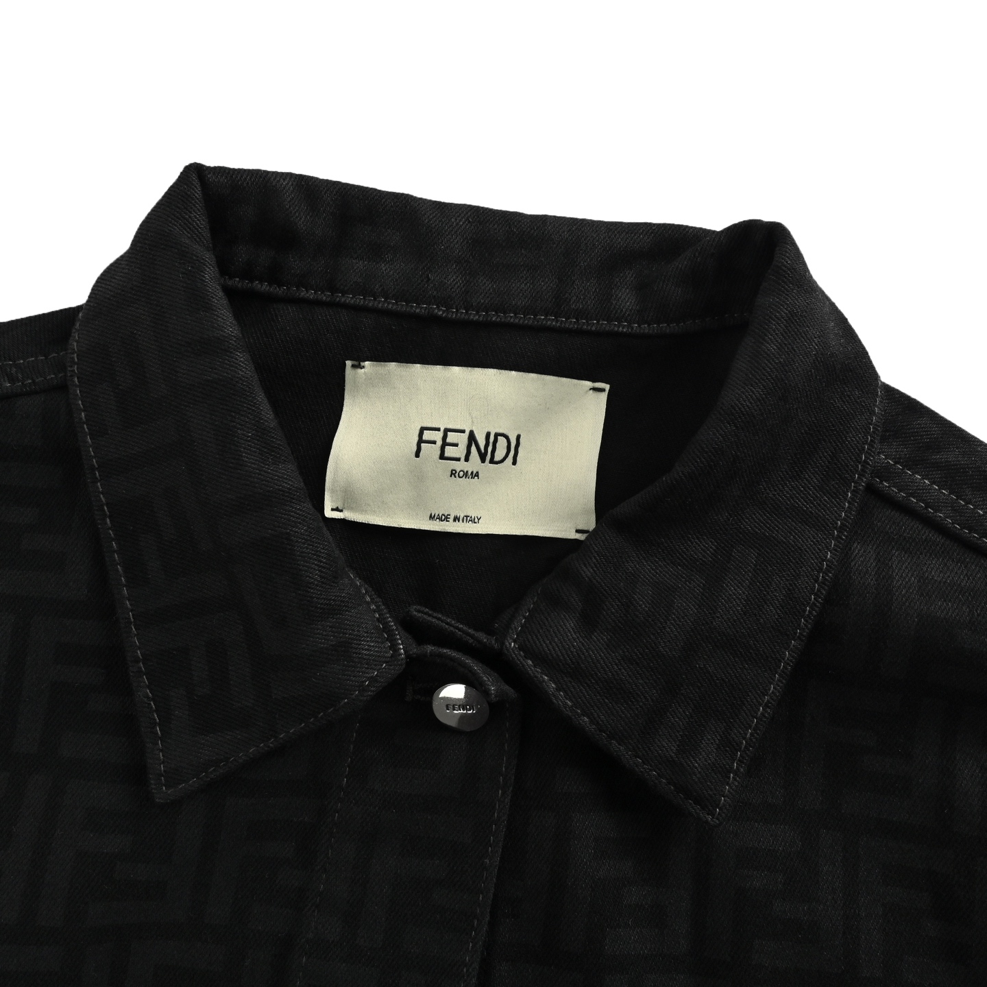 Fendi/芬迪 满印FF套装牛仔外套