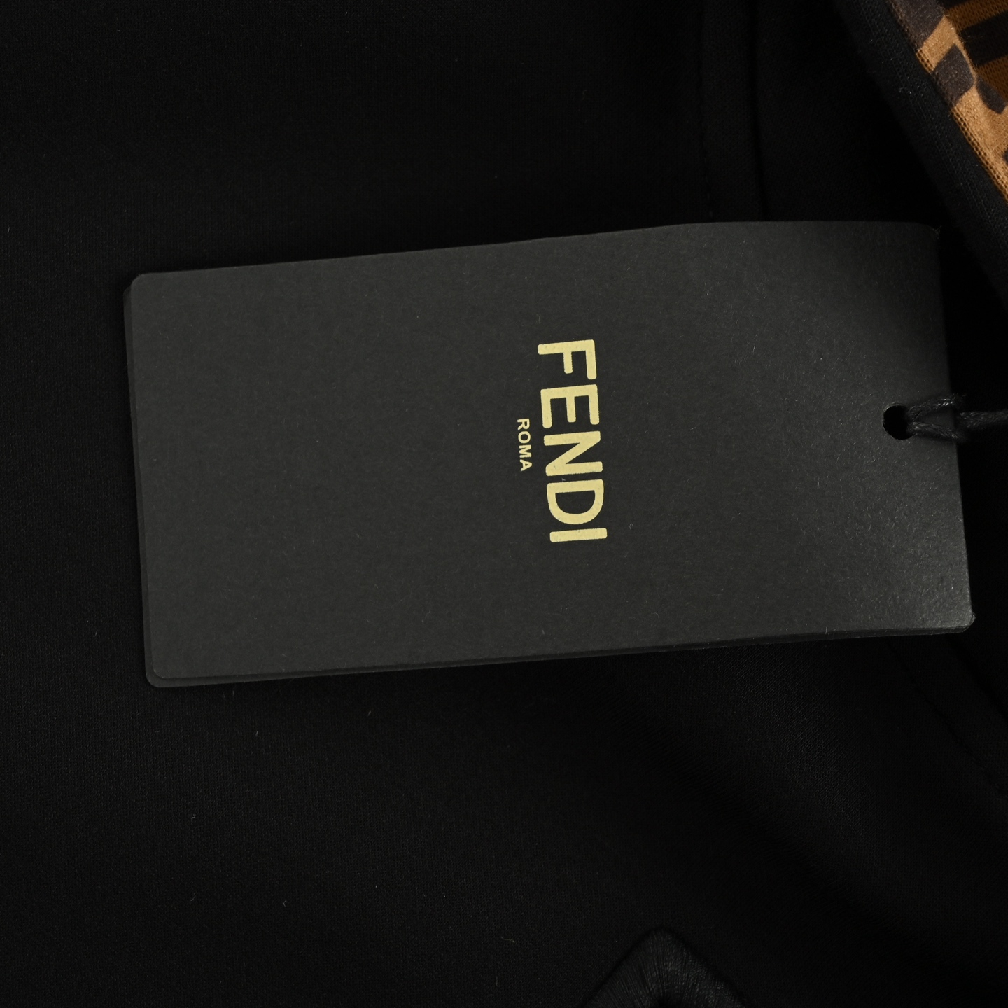 Fendi/芬迪 FF刺绣连帽卫衣 定制双层奢柔空气棉