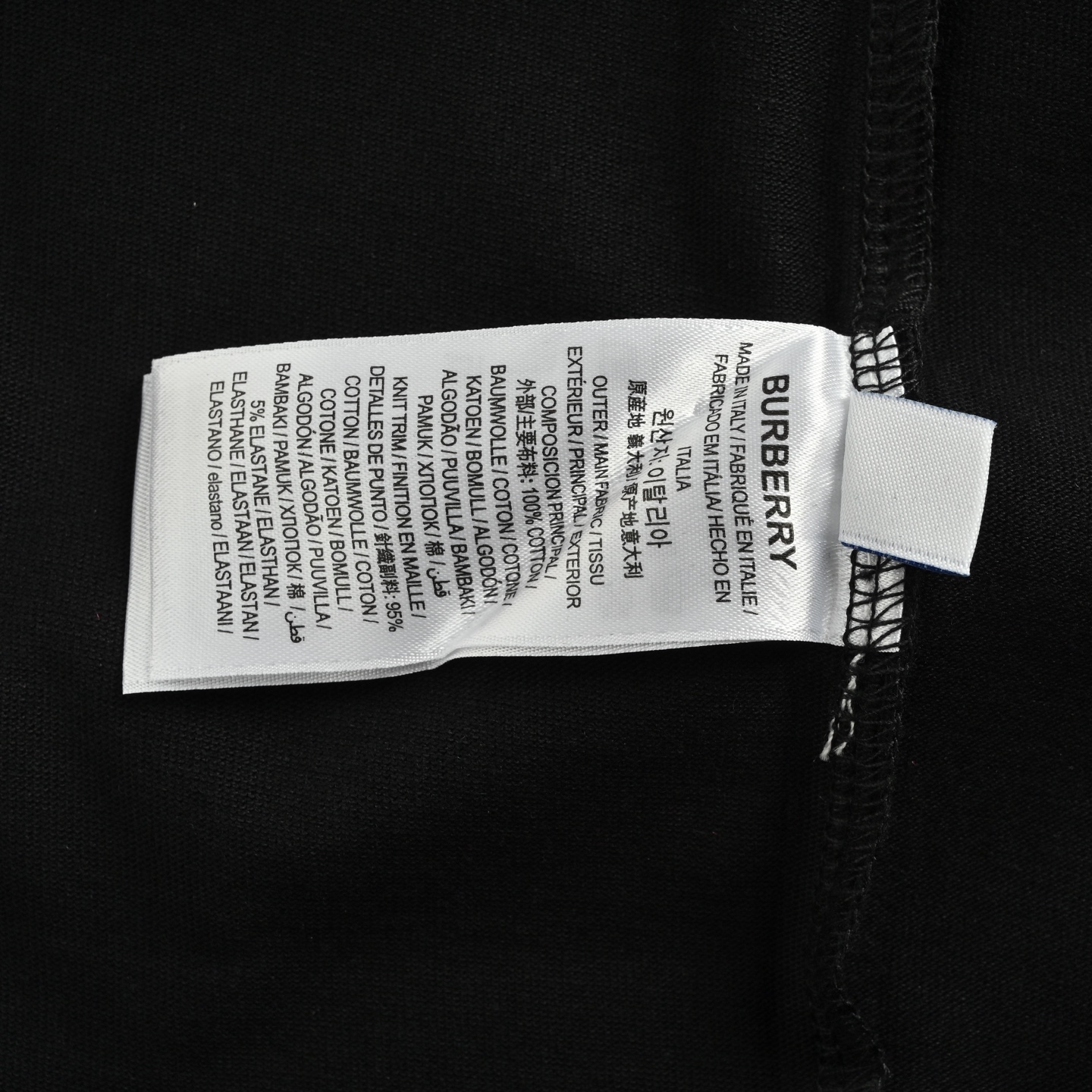 Burberry/巴宝莉 胸口方框战马刺绣长袖