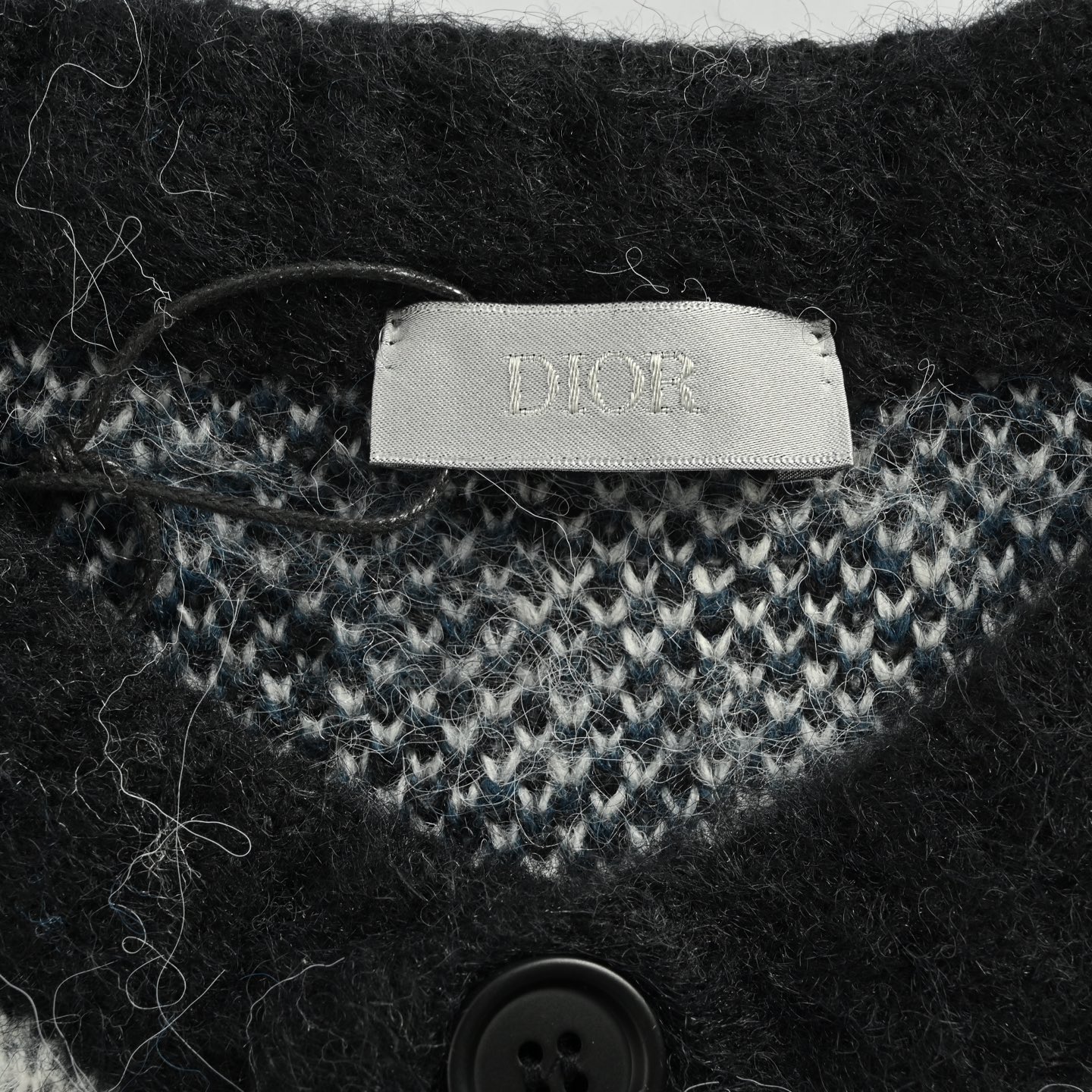 Dior/迪奥 25Fw 老花提花马海毛开衫毛衣